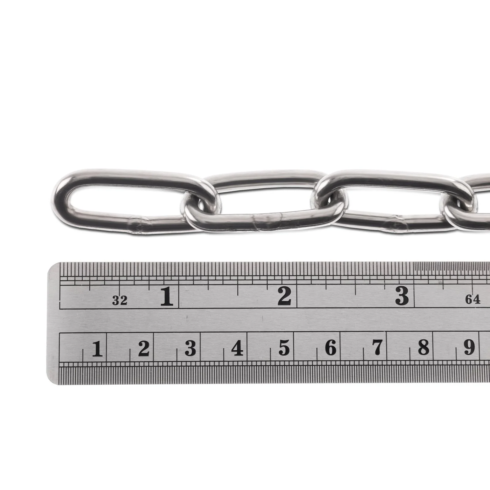 Long Link Stainless Steel Light Chain by Kink - Image 4