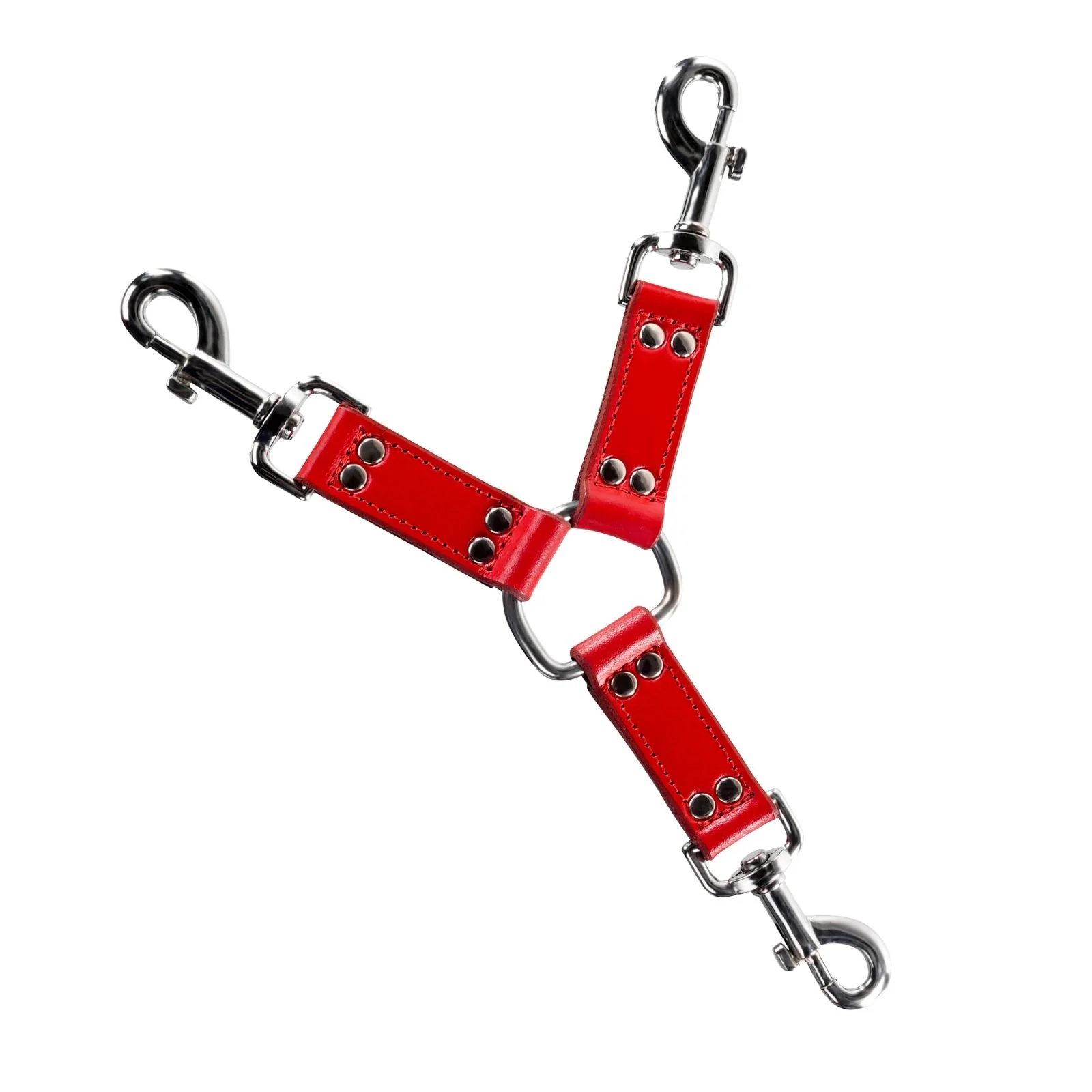 Premium Leather 3-Way Hogtie Restraint by Kink - Image 4