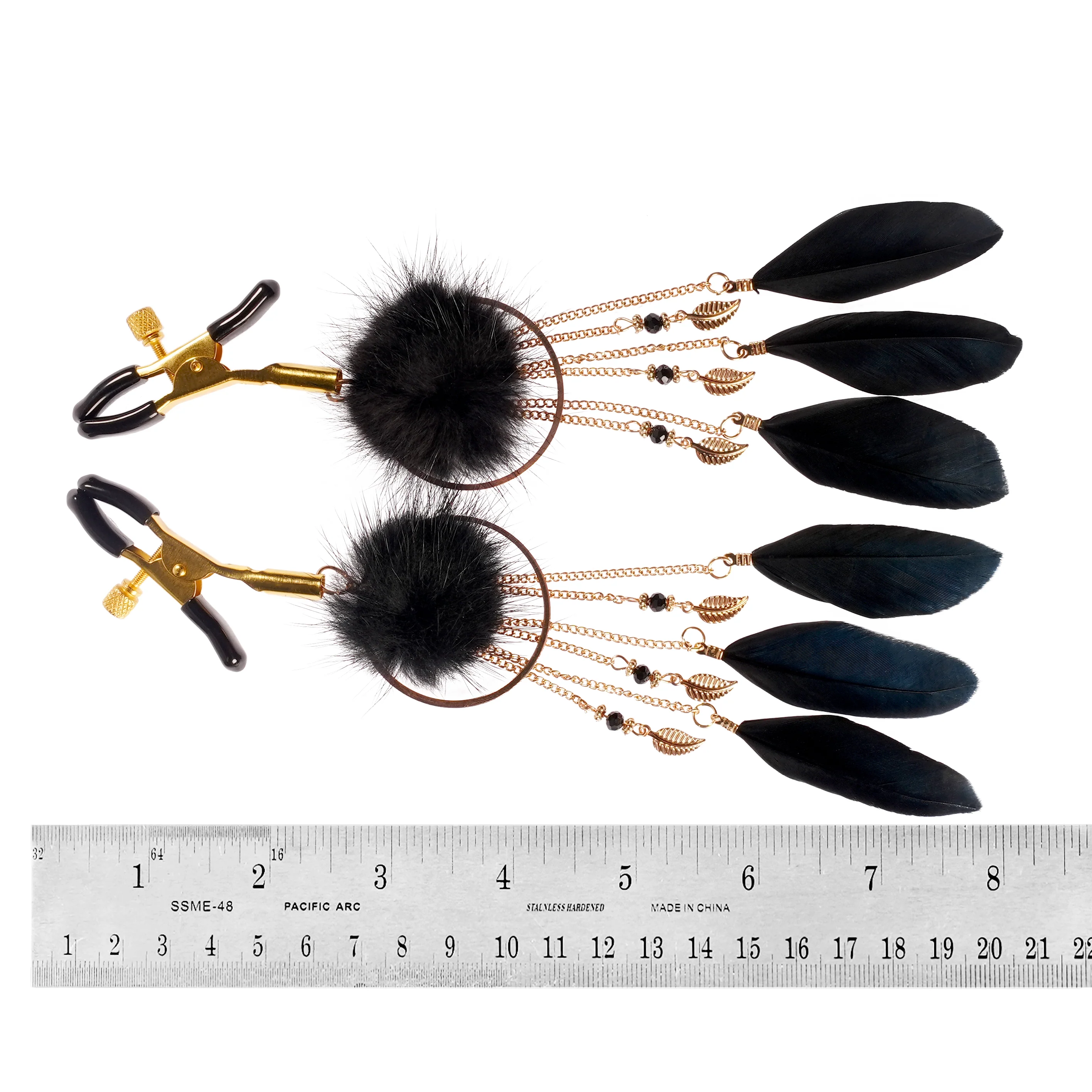 Twisted Pleasure Nipple Clamps by Kink - Image 4