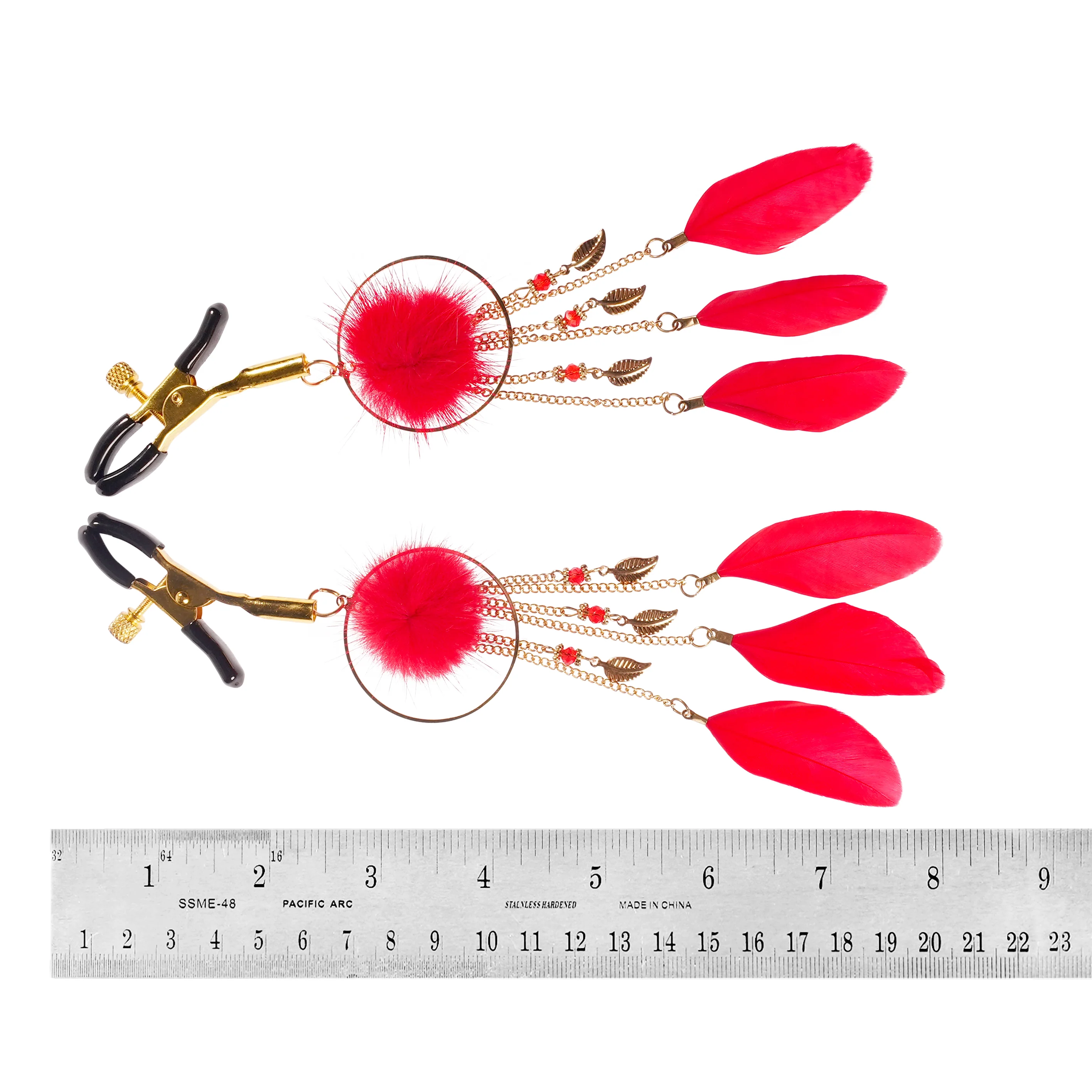Twisted Pleasure Nipple Clamps by Kink - Image 7
