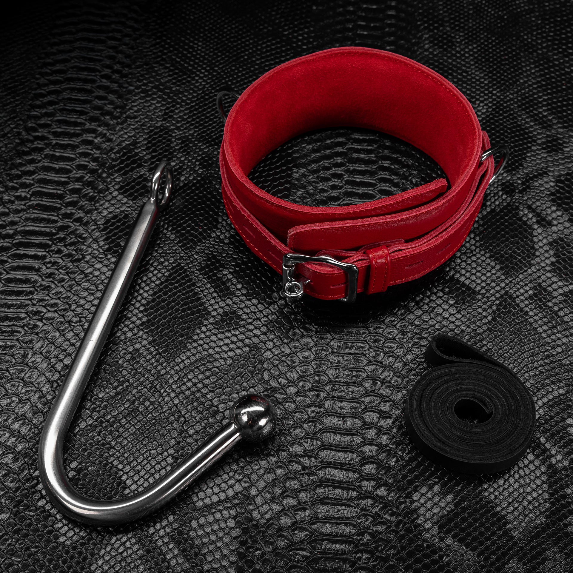 Arched Back Ass Hook to Collar Kit by Kink - Image 7