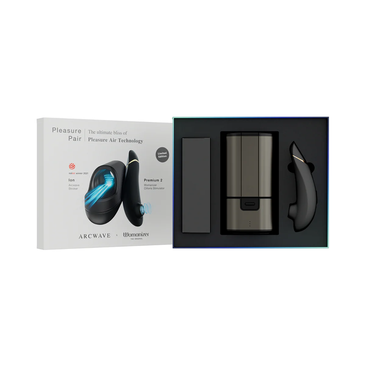 Arcwave Pleasure Pair - Ion + Womanizer Premium 2 - Image 3