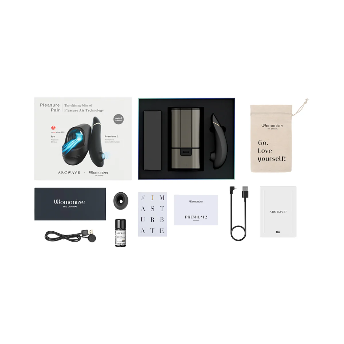 Arcwave Pleasure Pair - Ion + Womanizer Premium 2 - Image 4