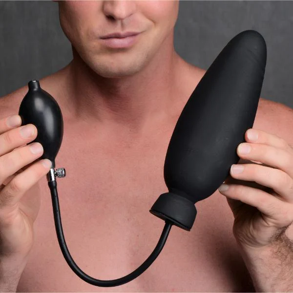Inflatable Silicone Dildo - Image 5