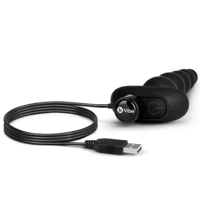 b-Vibe Cinco Vibrating Anal Beads - Image 5