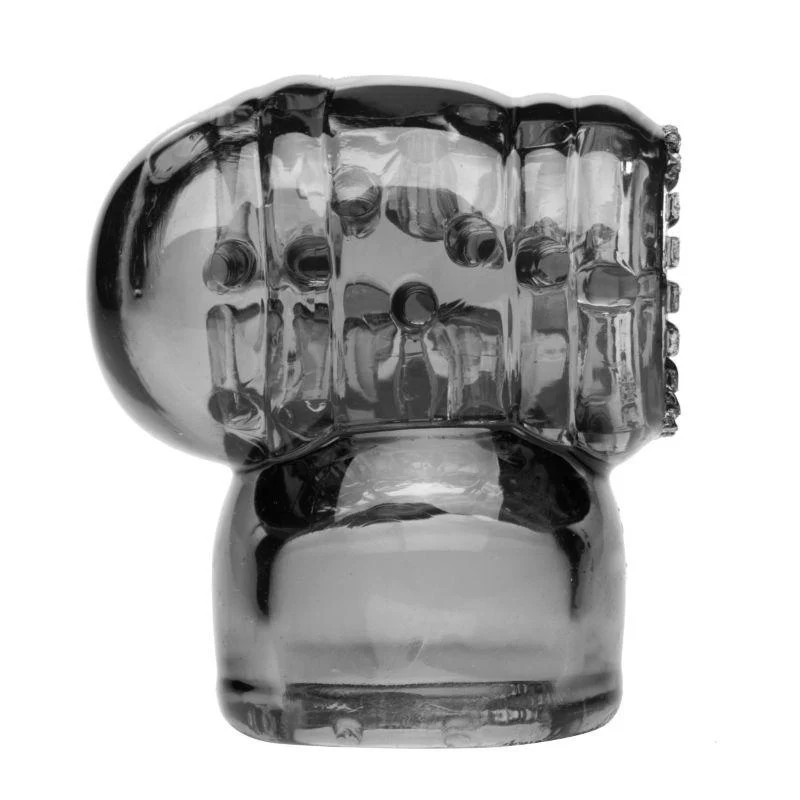 Black Vibra Cup Male Masturbation Wand Attachment - Image 2