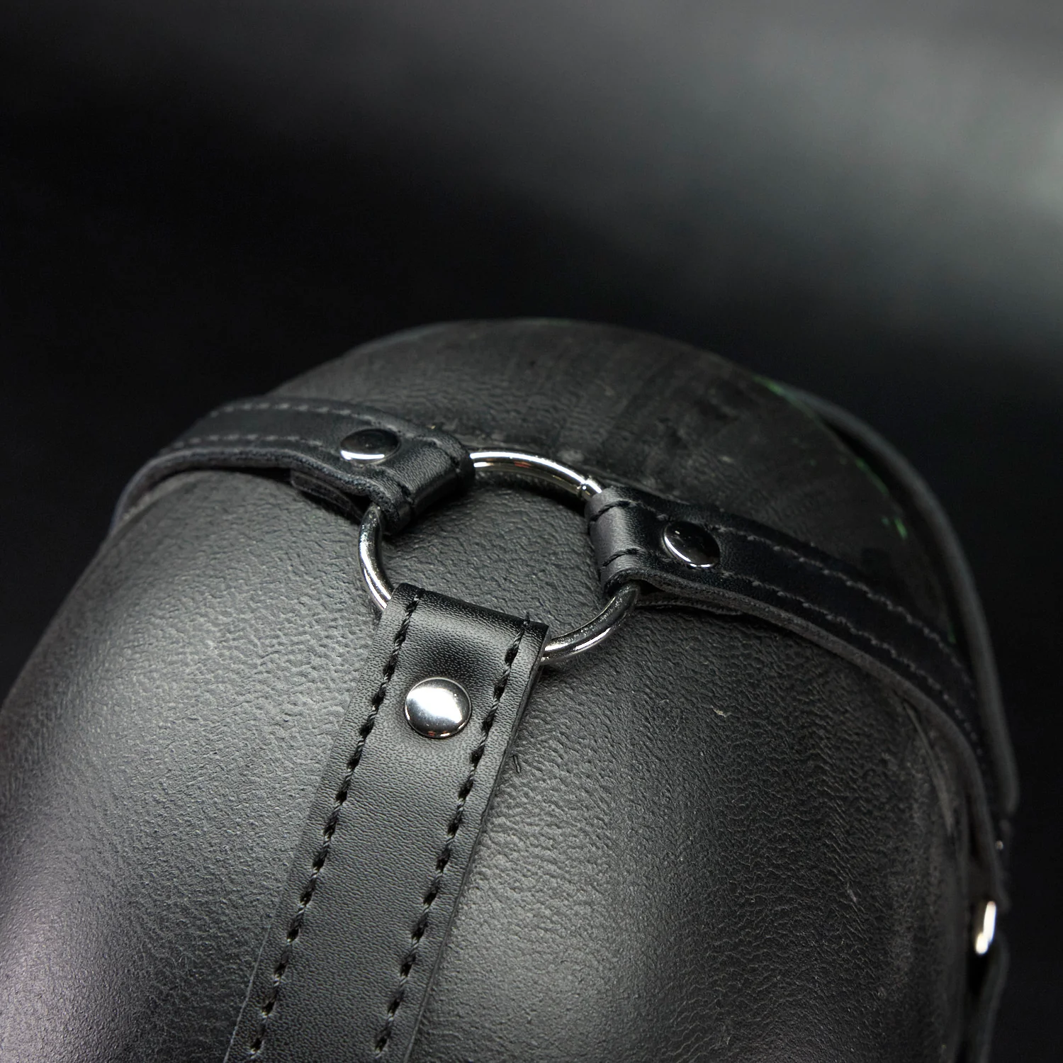 Head Harness Ball Gag and Blindfold by Kink - Image 13