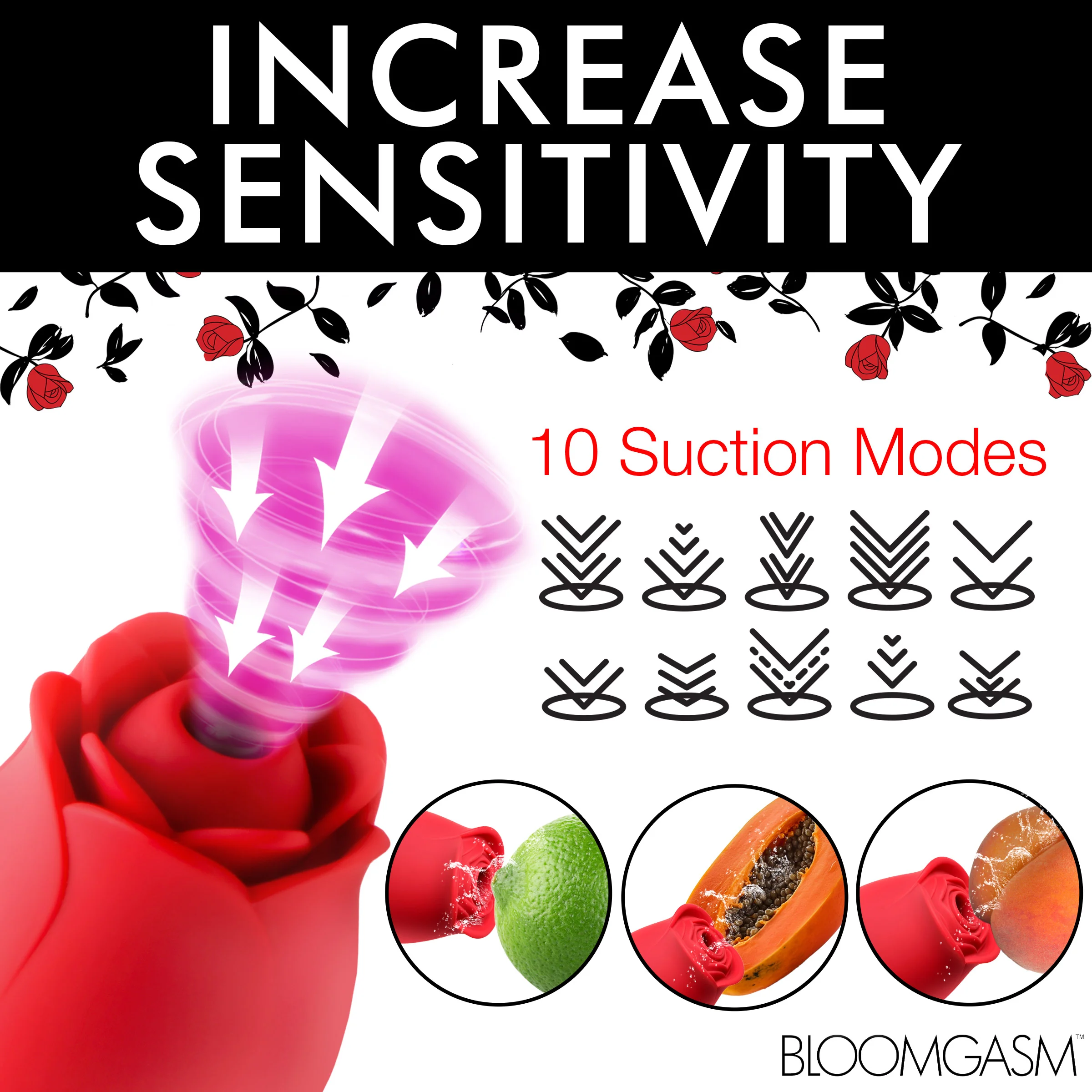 Blooming Bunny Sucking and Thrusting Silicone Rabbit Vibrator - Image 8