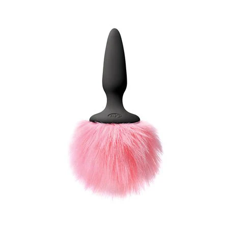Bunny Tails Plug Mini Pink Fur - Image 4