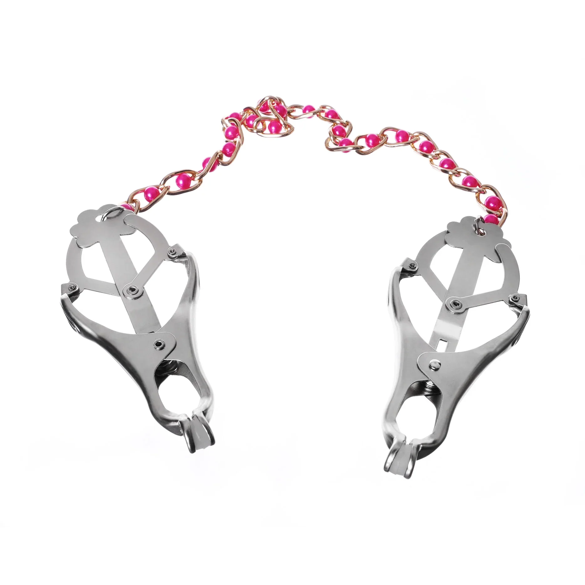 Clover Clamps with Red Ball Chain By Kink - Image 7