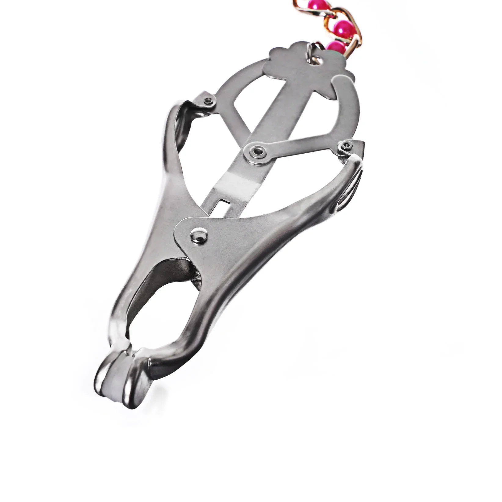 Clover Clamps with Red Ball Chain By Kink - Image 8