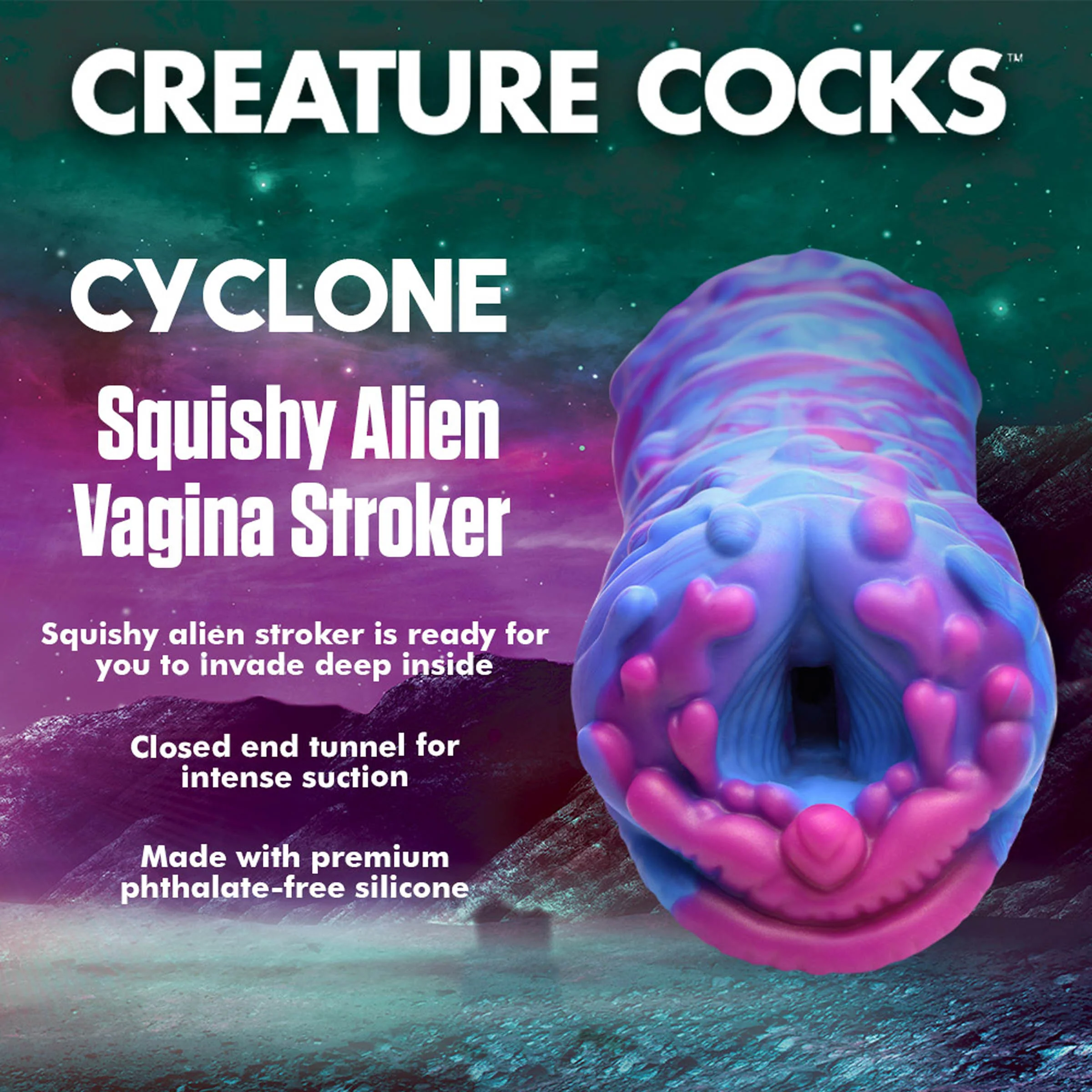 Cyclone Squishy Alien Vagina Stroker - Image 8