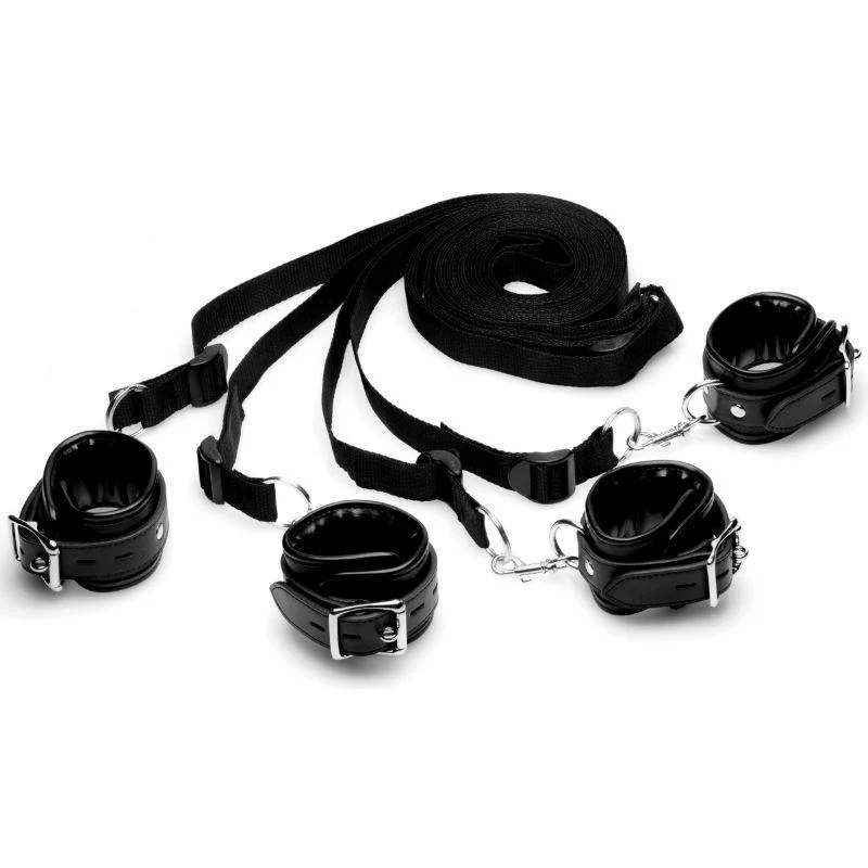 EZ Bedroom Bondage Four Point Restraint Kit - Image 3