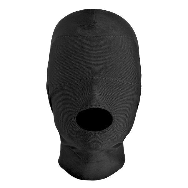 Blackout Open Mouth Hood with Padded Blindfold - Image 2
