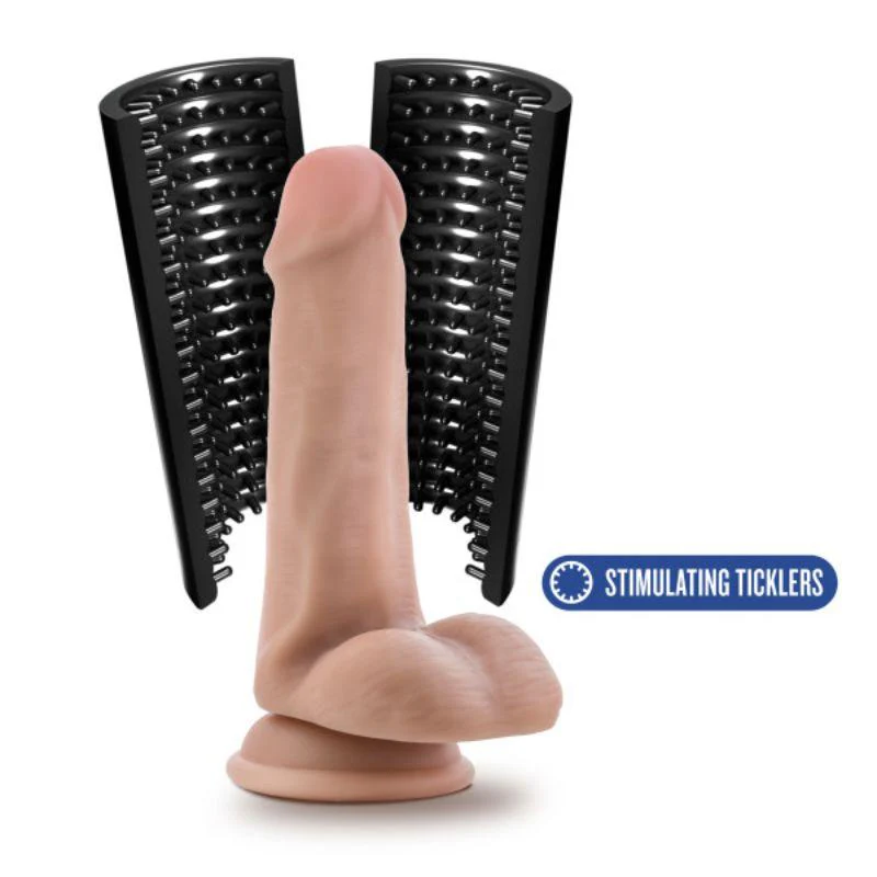 Blush M for Men Stroke Sleeve Reversible Stroker Black - Image 3