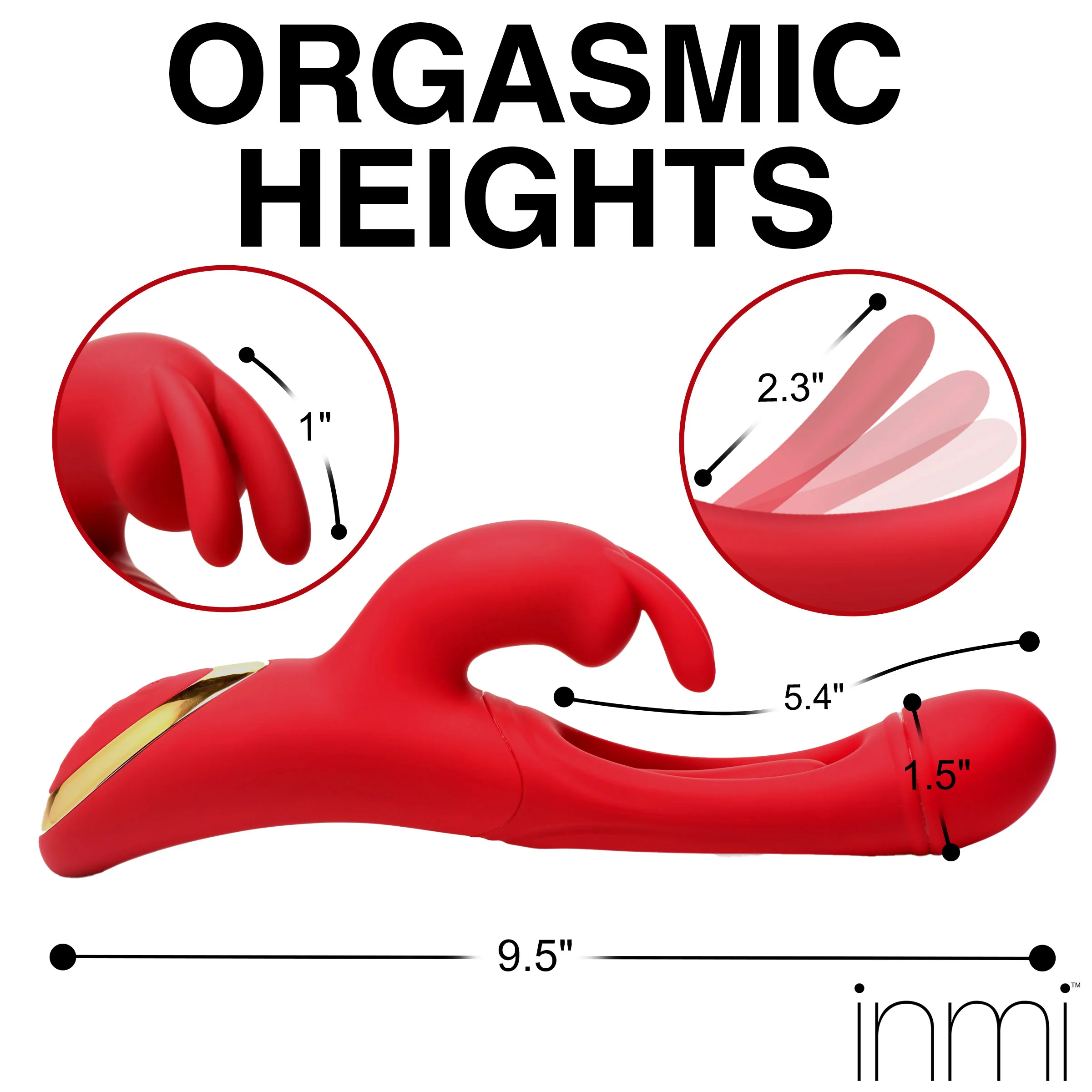 Flicking Silicone Rabbit Vibrator - Image 3