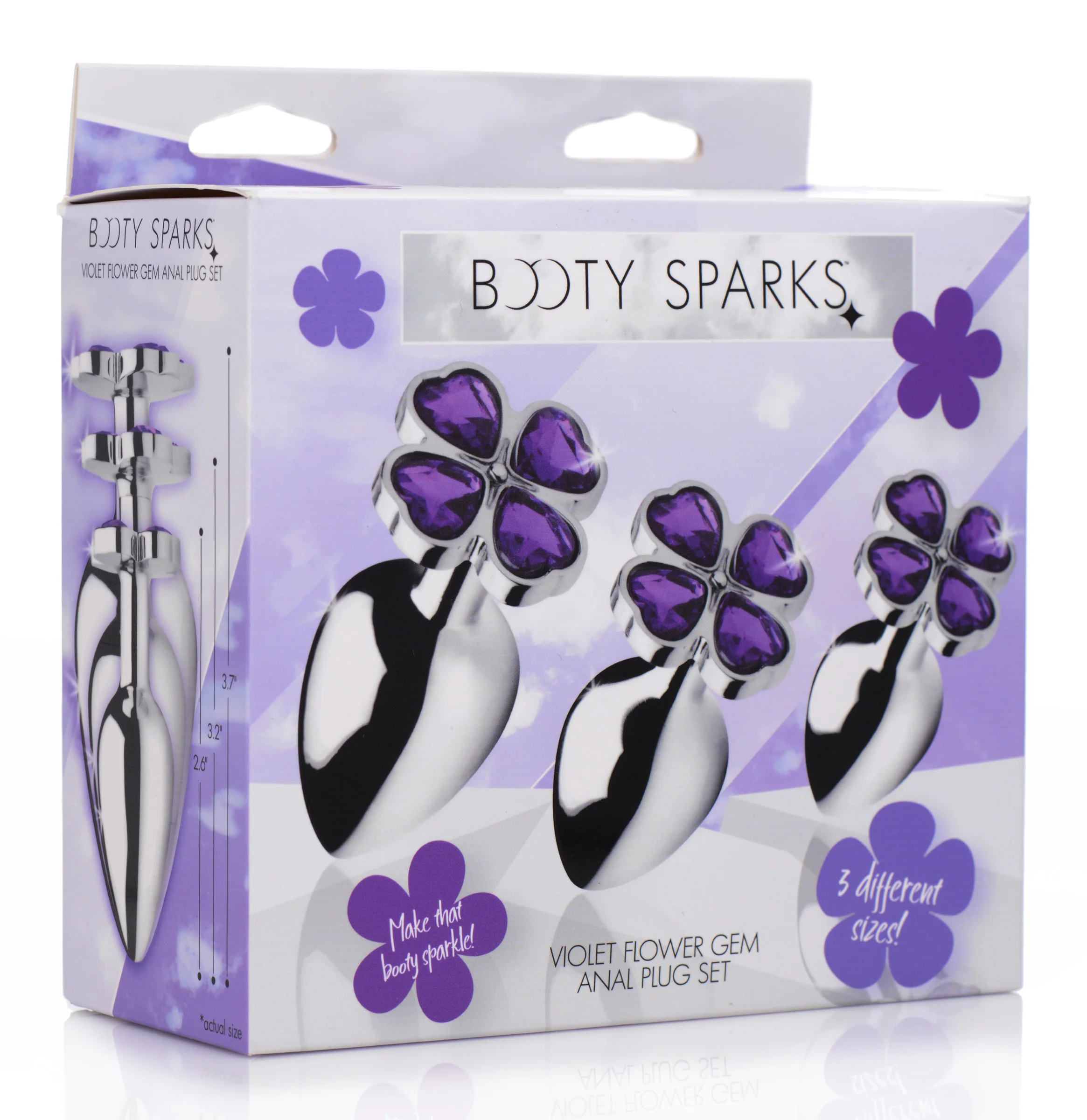 Flower Hearts Anal Plug Set - Image 4