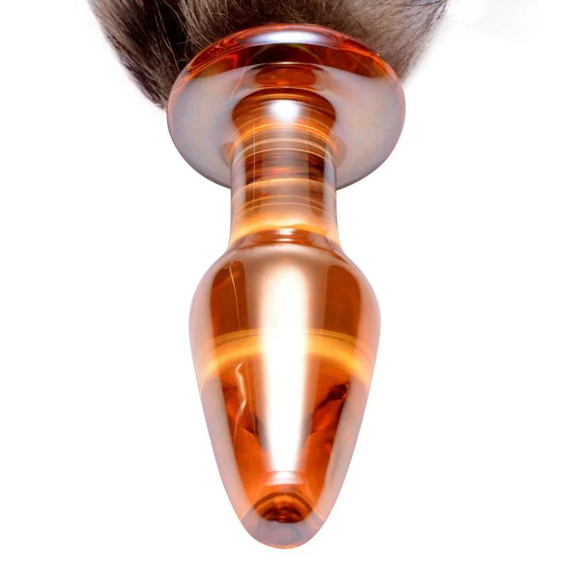 Fox Tail Glass Anal Plug - Image 3