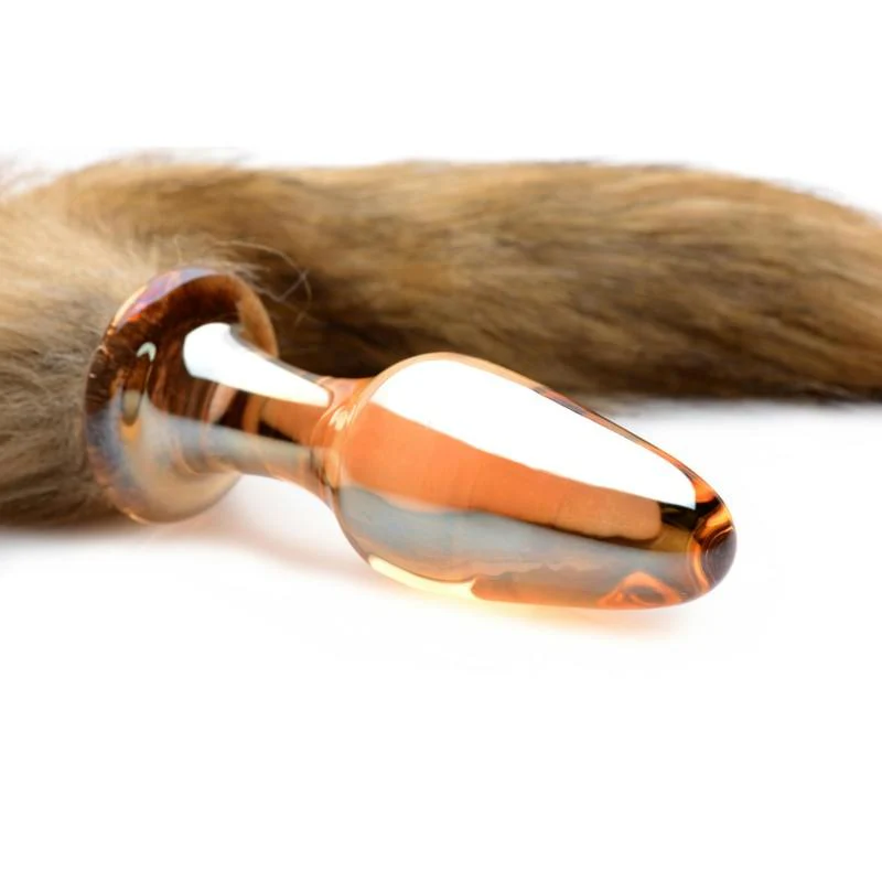 Fox Tail Glass Anal Plug - Image 4