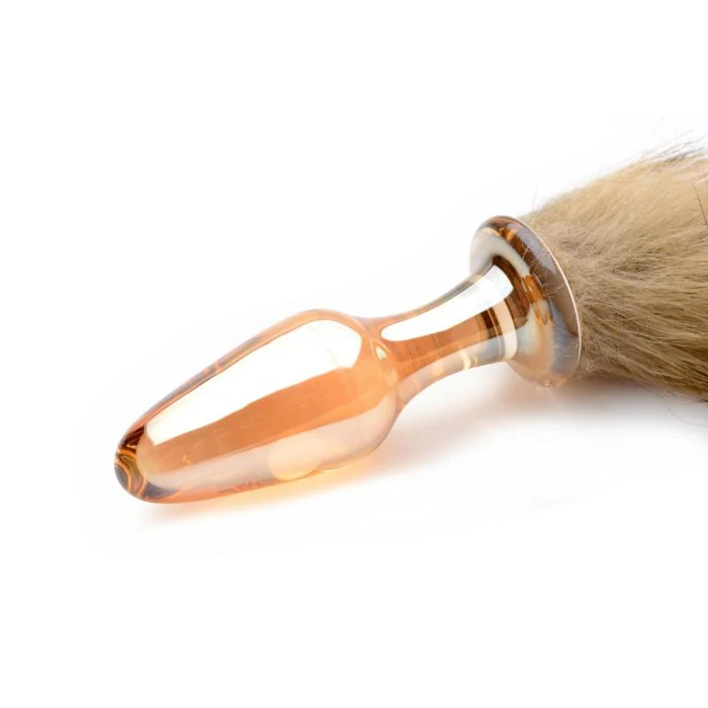 Fox Tail Glass Anal Plug - Image 6