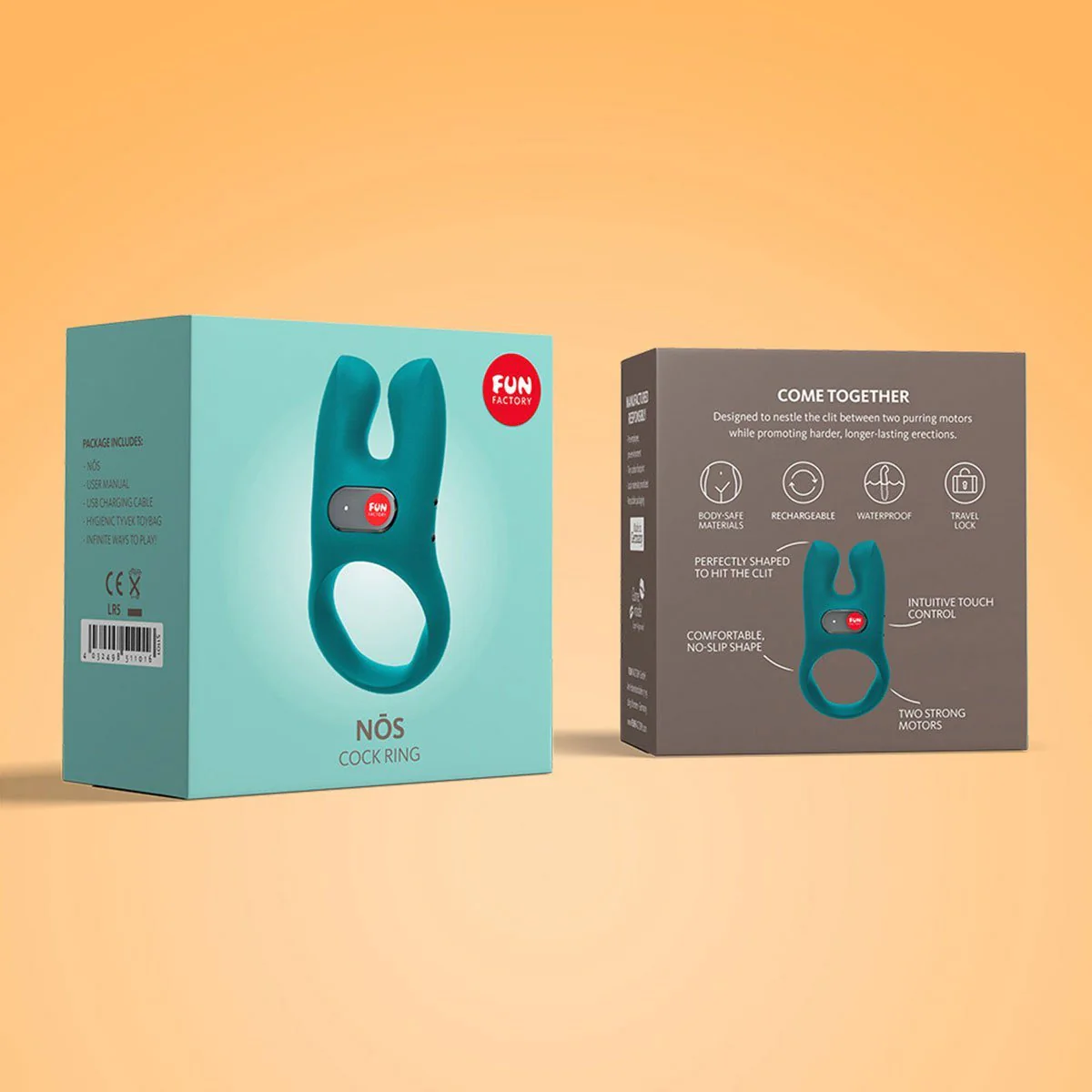 Fun Factory NOS C-Ring - Blue - Image 3