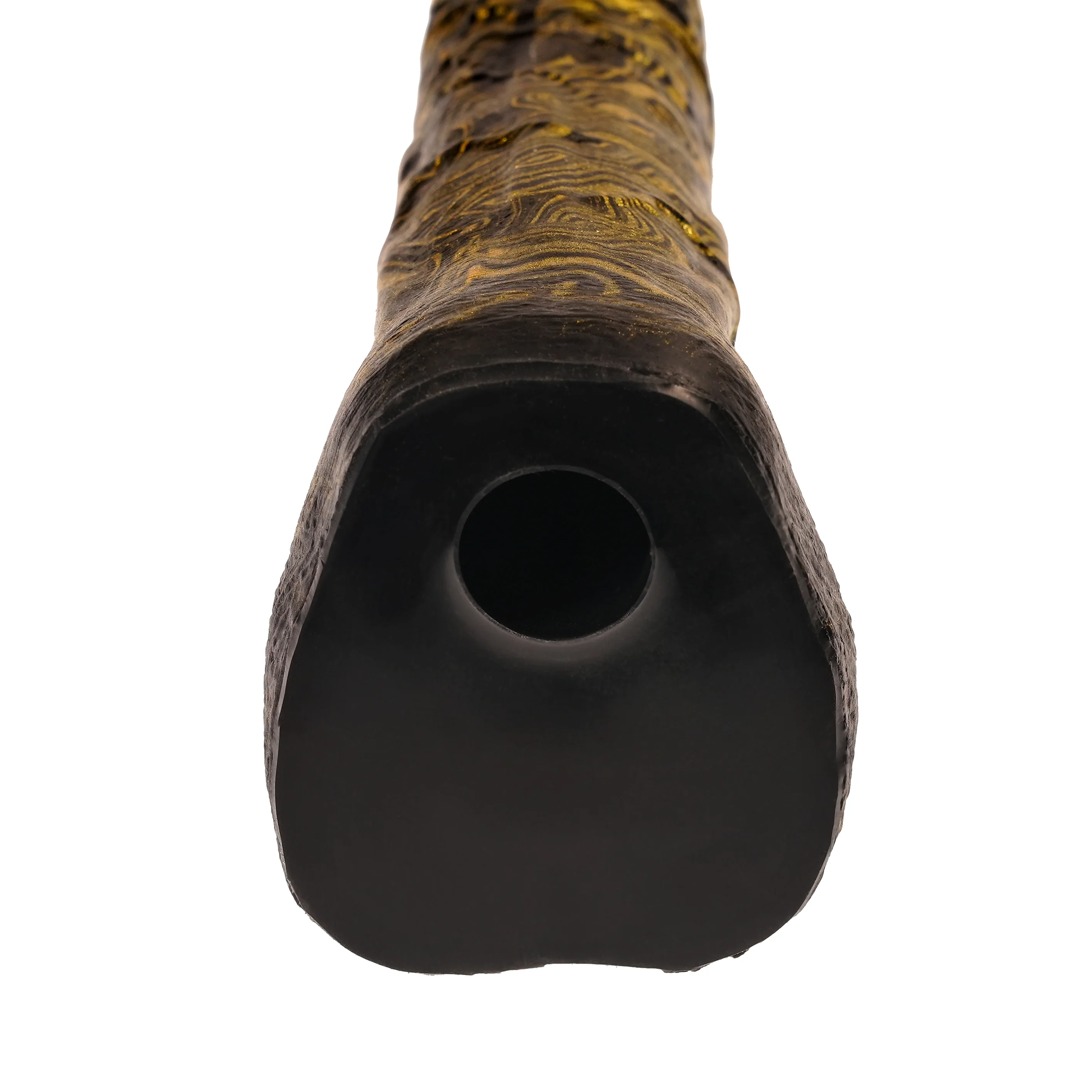 Fusion Rod 8.5” Silicone Dildo Vapor Gold by Kink - Image 5