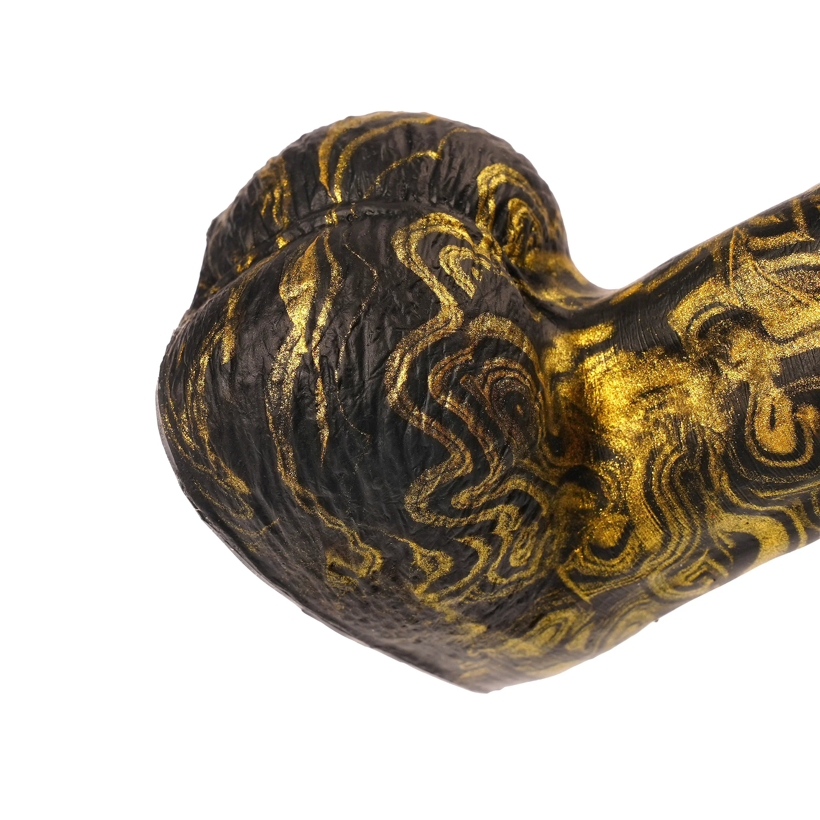 Fusion Rod 8.5” Silicone Dildo Vapor Gold by Kink - Image 6