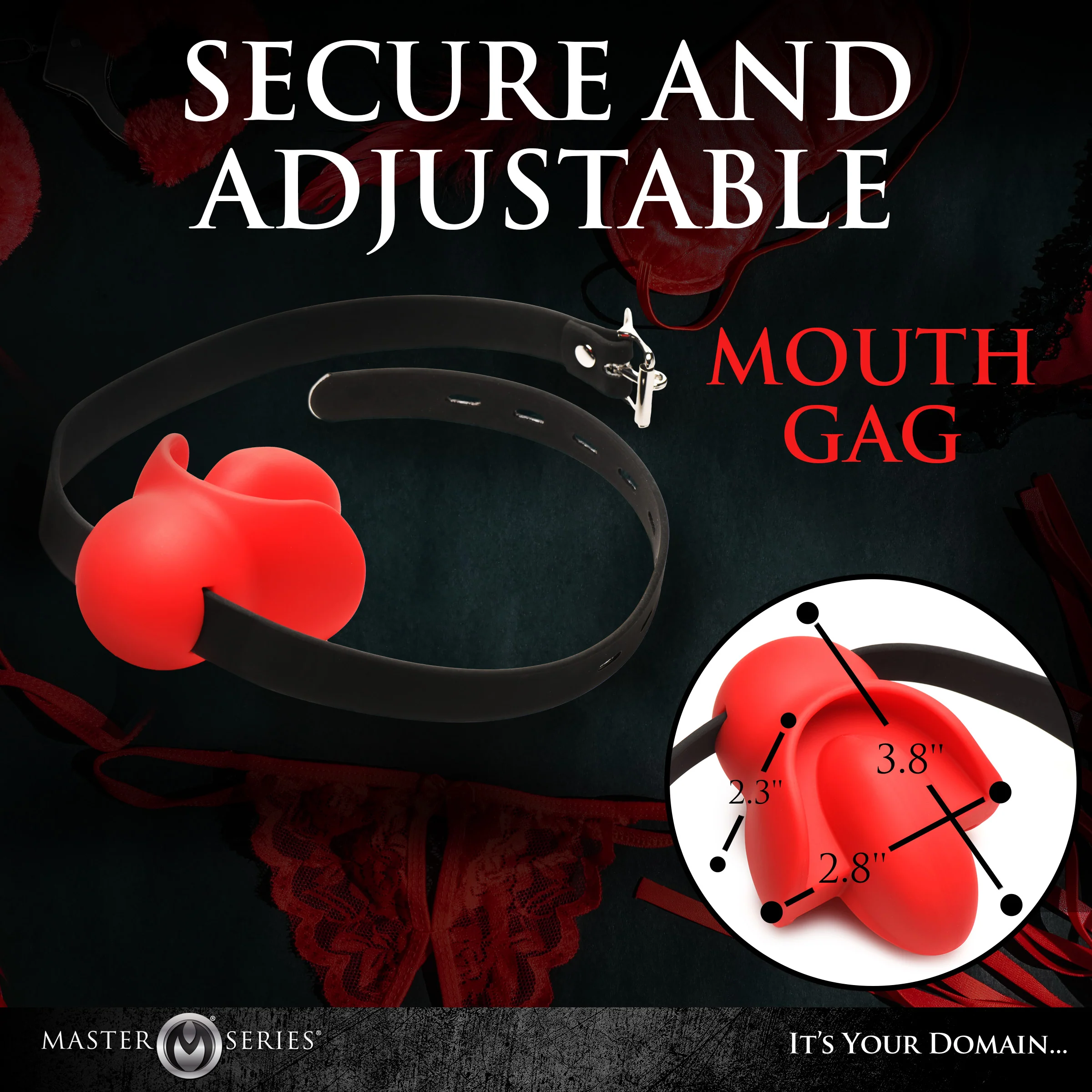 Gag Order Extreme Silicone Ball Gag - Image 7