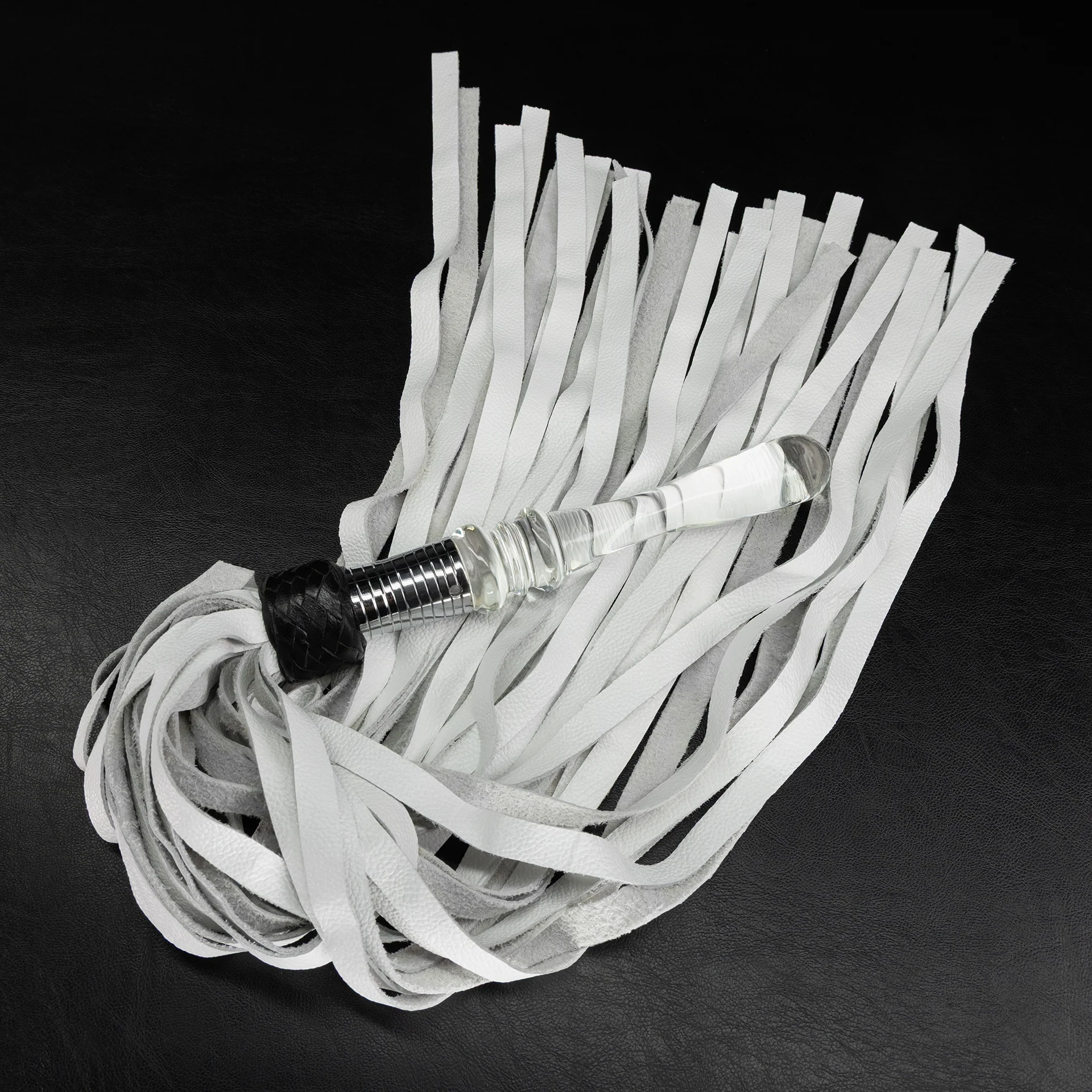 Glass Handle Flogger by Kink - Image 10