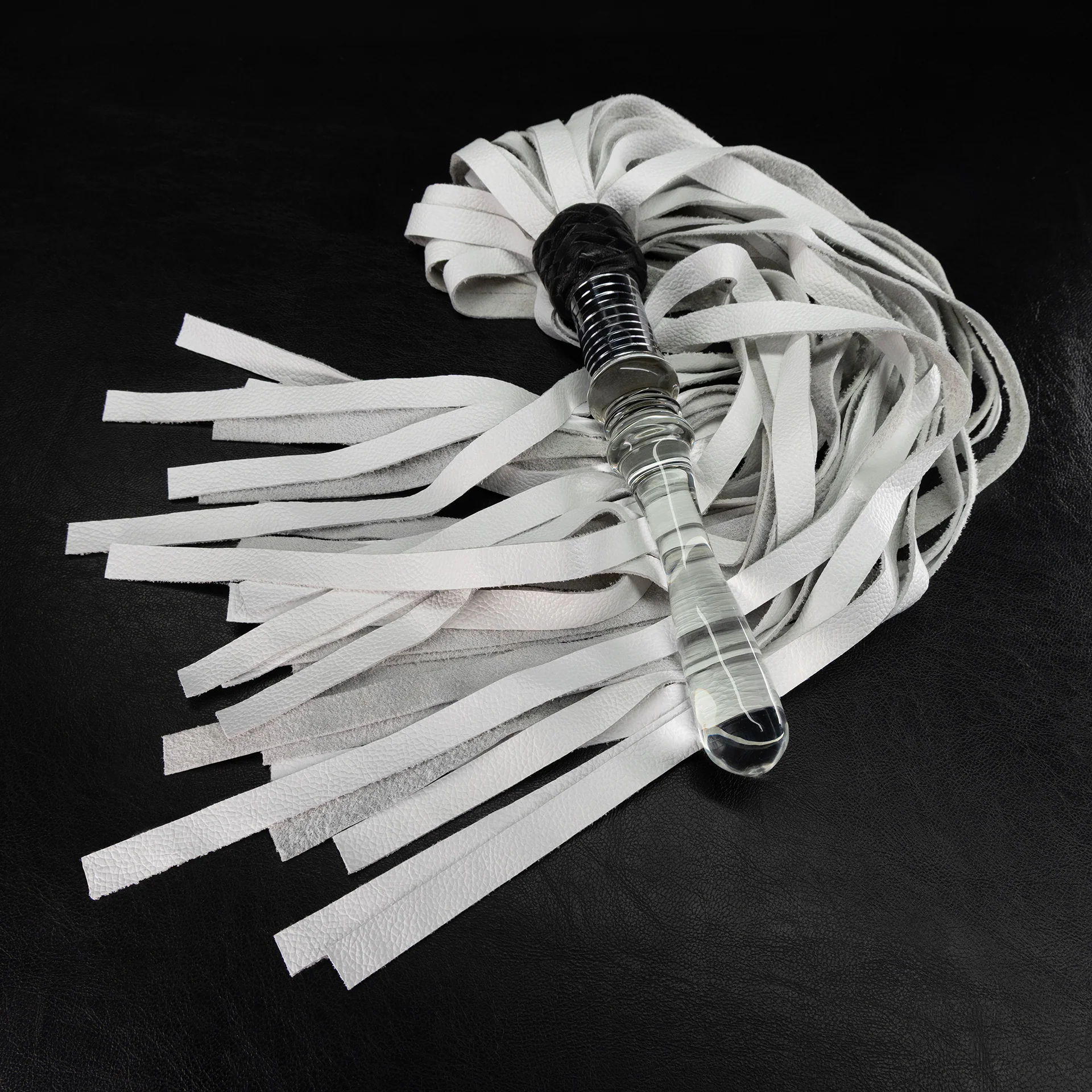Glass Handle Flogger by Kink - Image 8