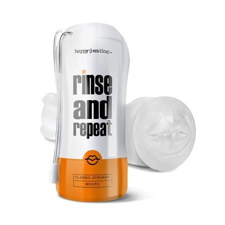 Happy Ending Rinse And Repeat Classic Stroker - Mouth - Image 4