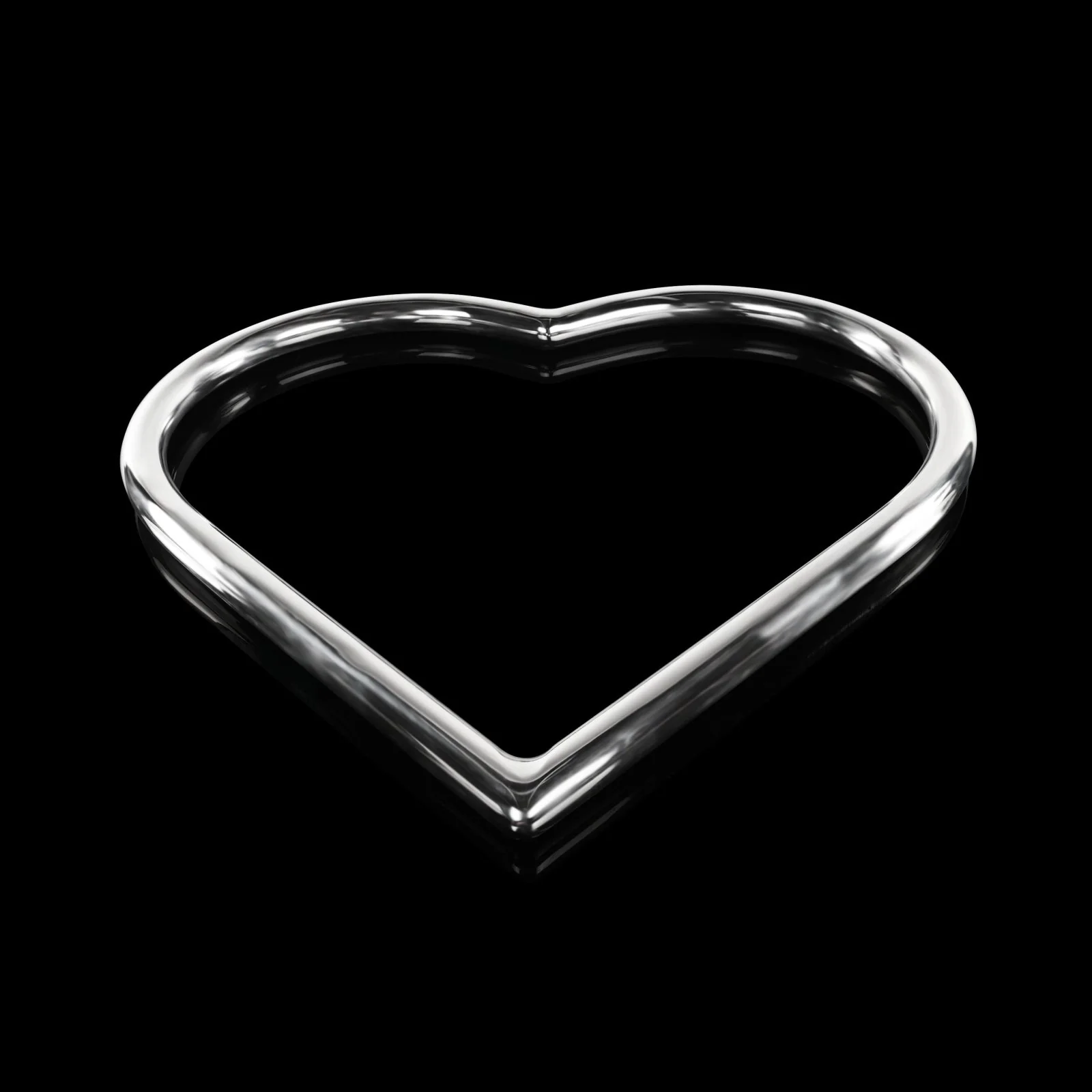 Heart Shaped Deluxe Shibari Ring By Kink - Image 3