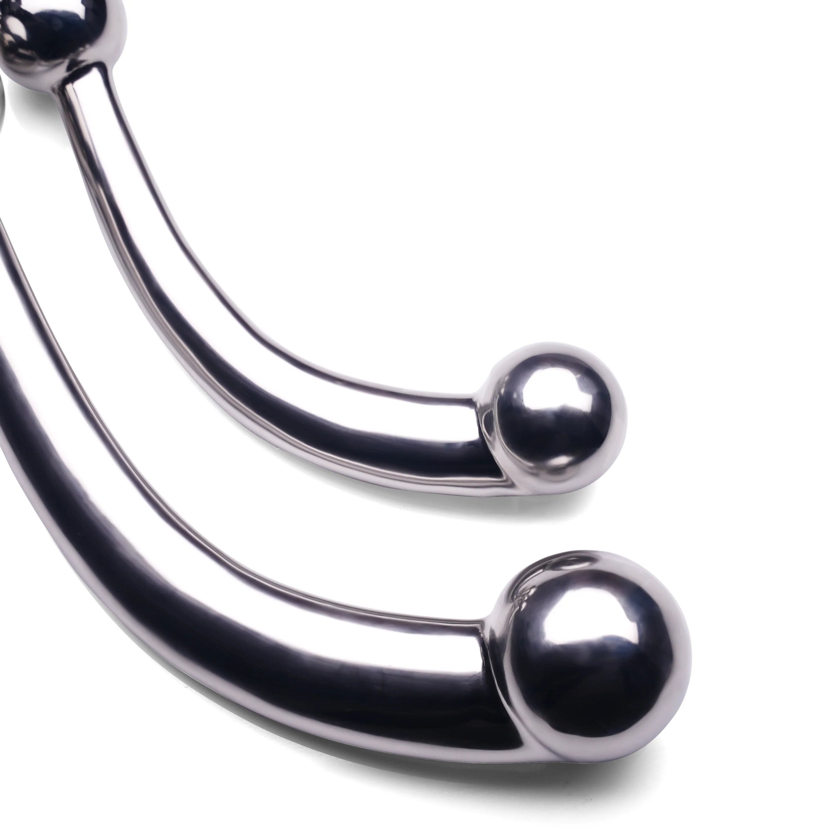 Beaded Metal Dildo Wand by Kink - Image 6