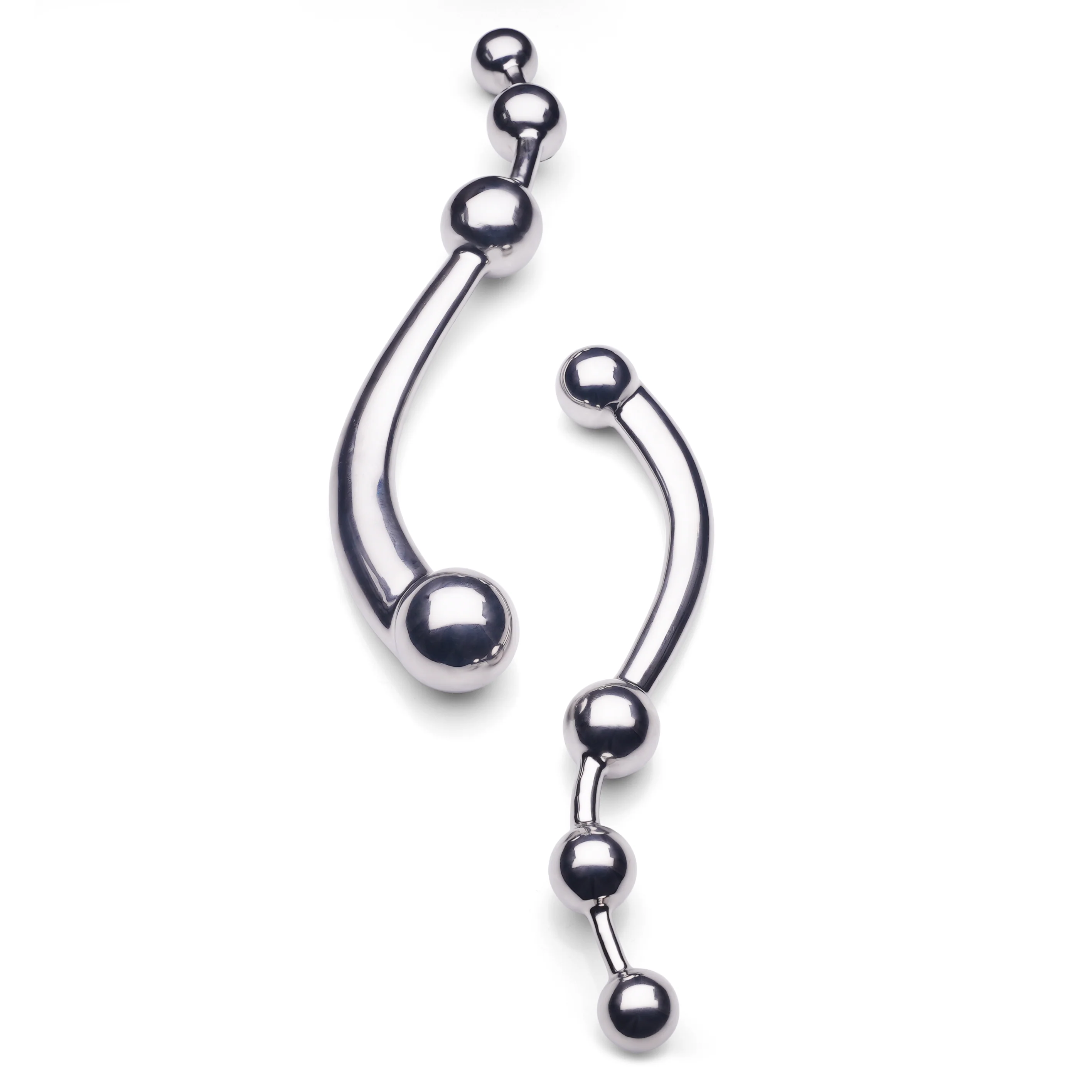 Beaded Metal Dildo Wand by Kink - Image 9