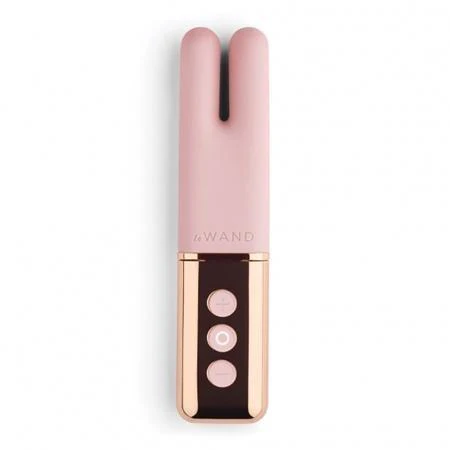 Le Wand Deux Clitoral Vibrator - Rose Gold