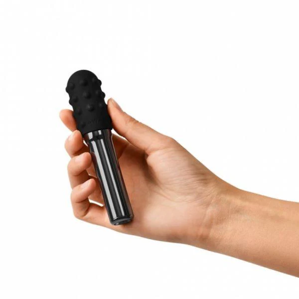 Le Wand Grand Bullet Rechargeable Vibrator - Black - Image 2