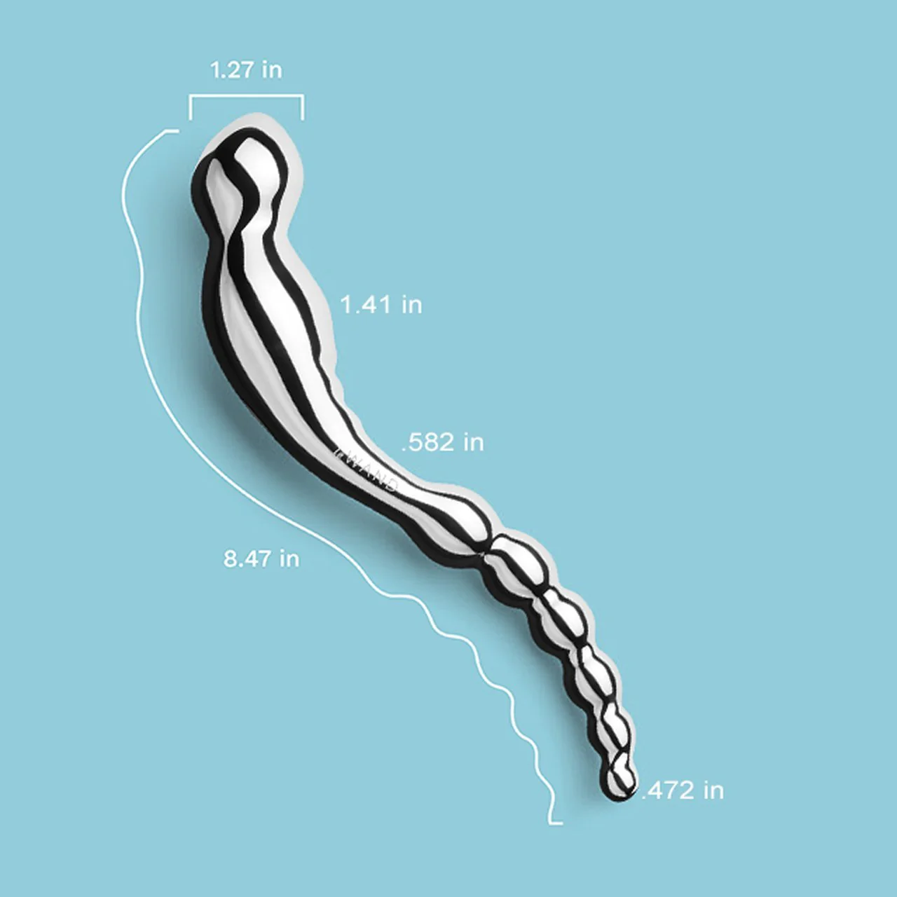Le Wand Swerve Stainless Steel Massager - Image 5