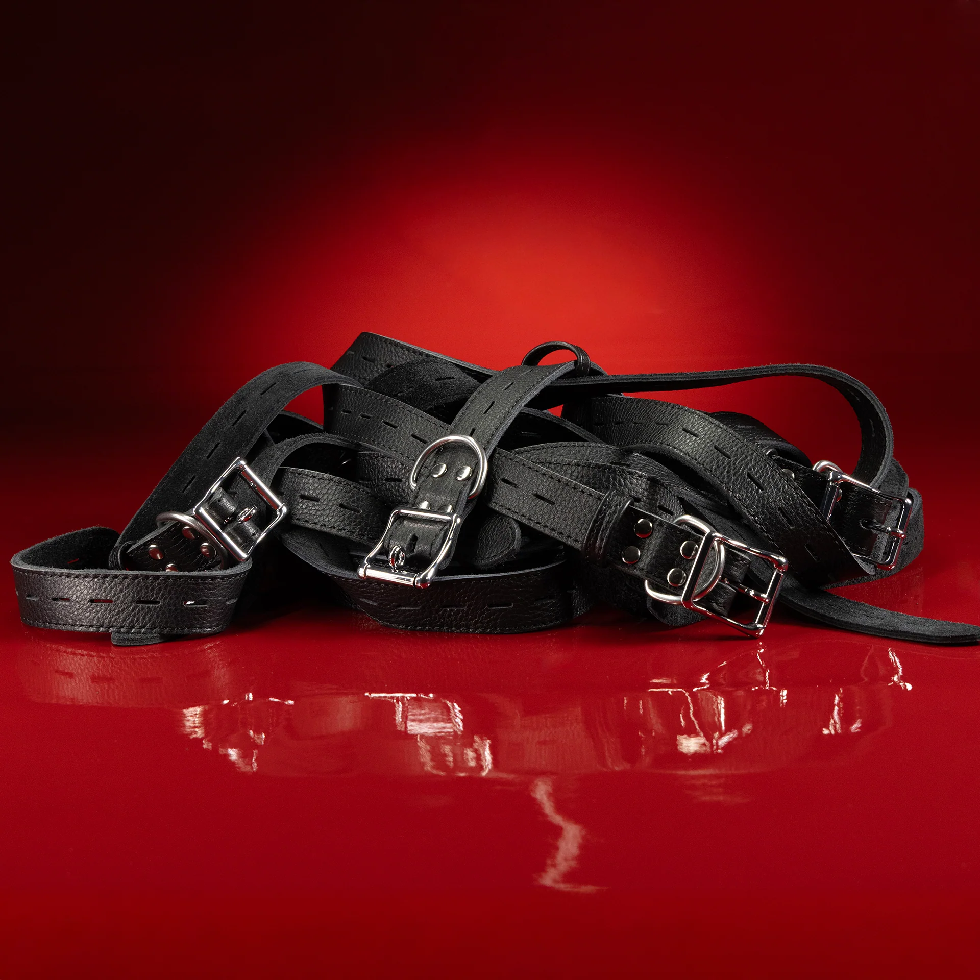 Leather Bondage Belt Sets - Image 3