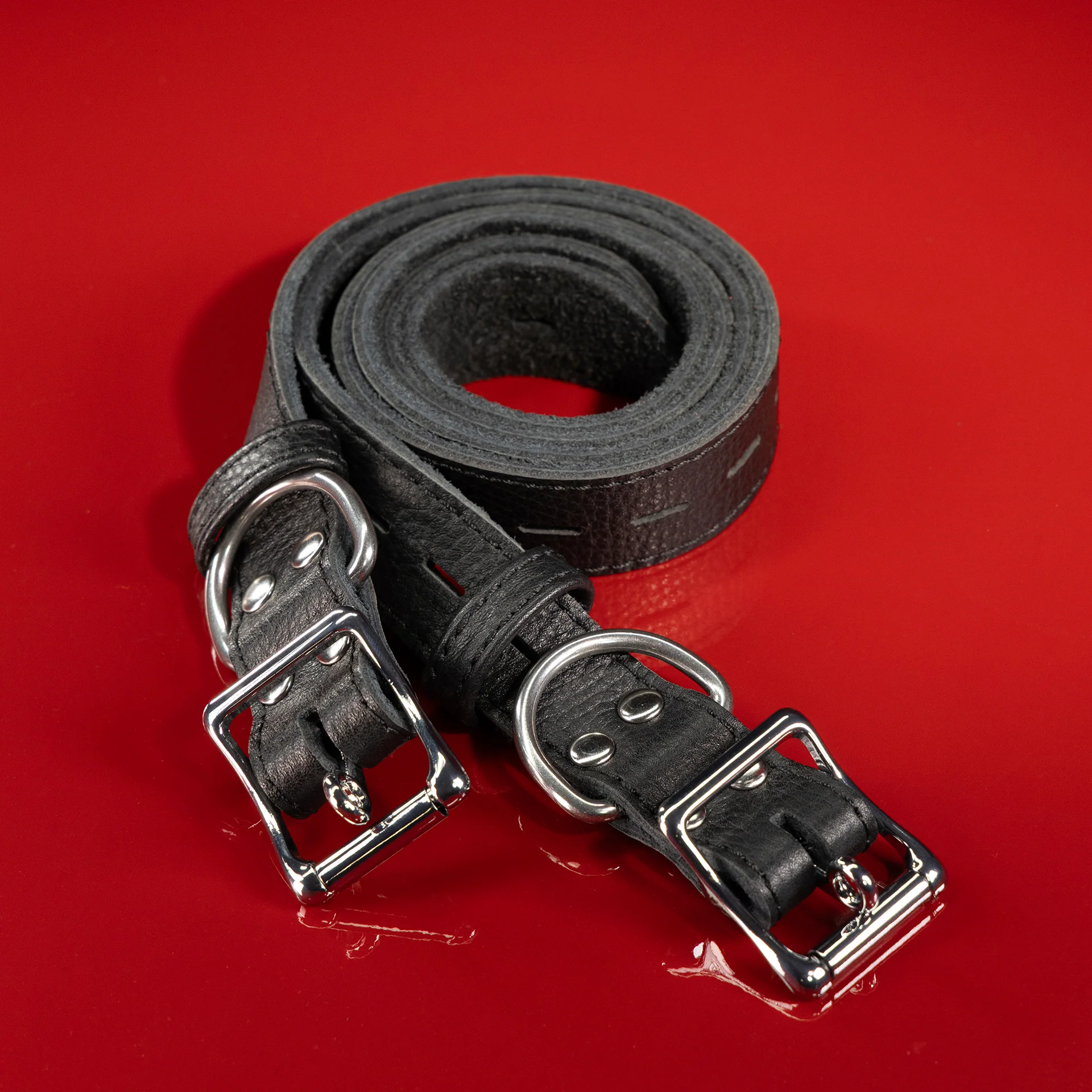 Leather Bondage Belt Sets - Image 9