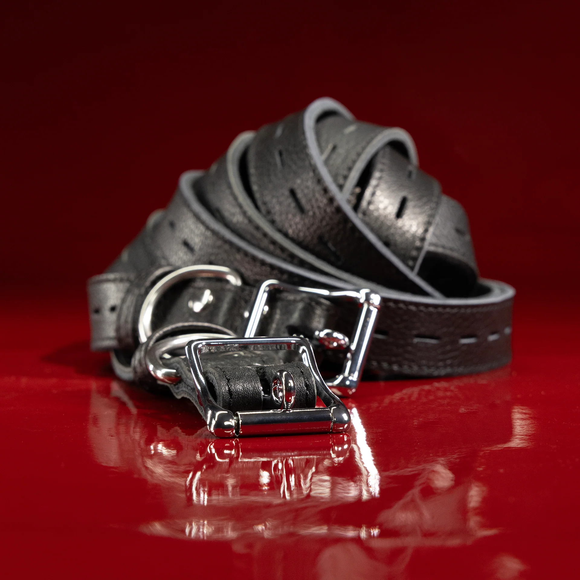 Leather Bondage Belt Pairs - Image 17