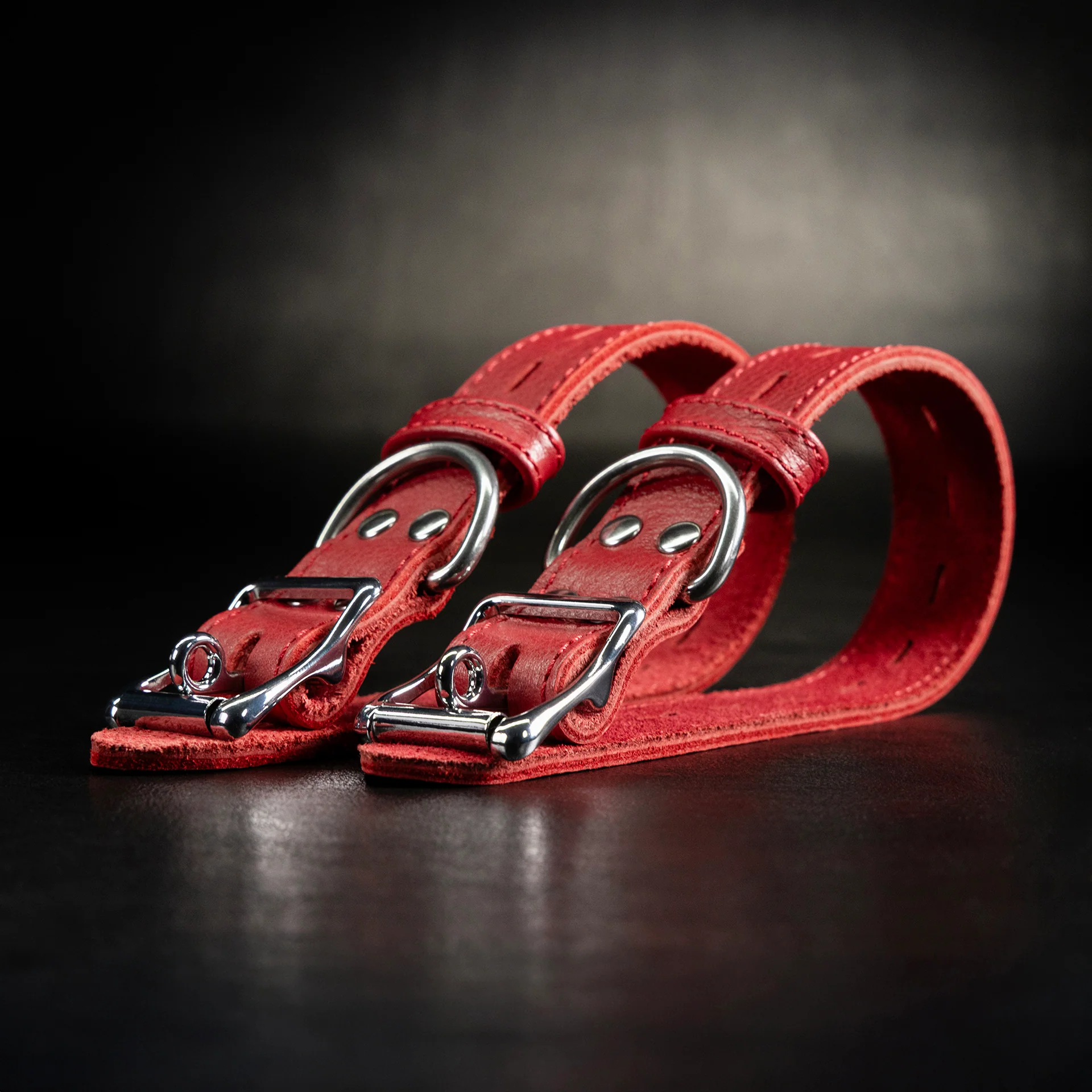 Leather Bondage Belt Pairs - Image 7
