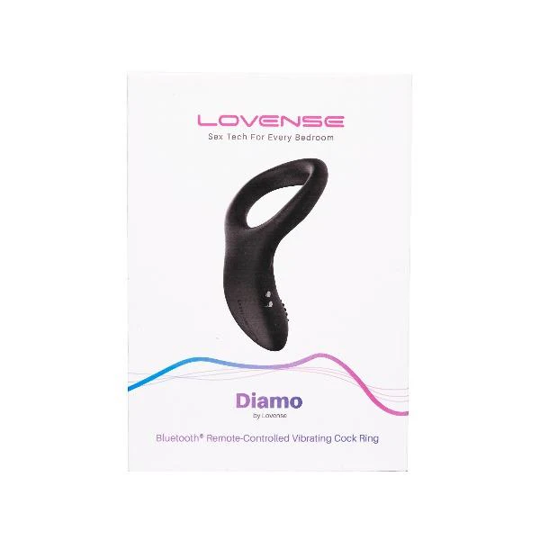 Lovense Diamo Bluetooth Remote-Controlled Vibrating Cockring - Image 3