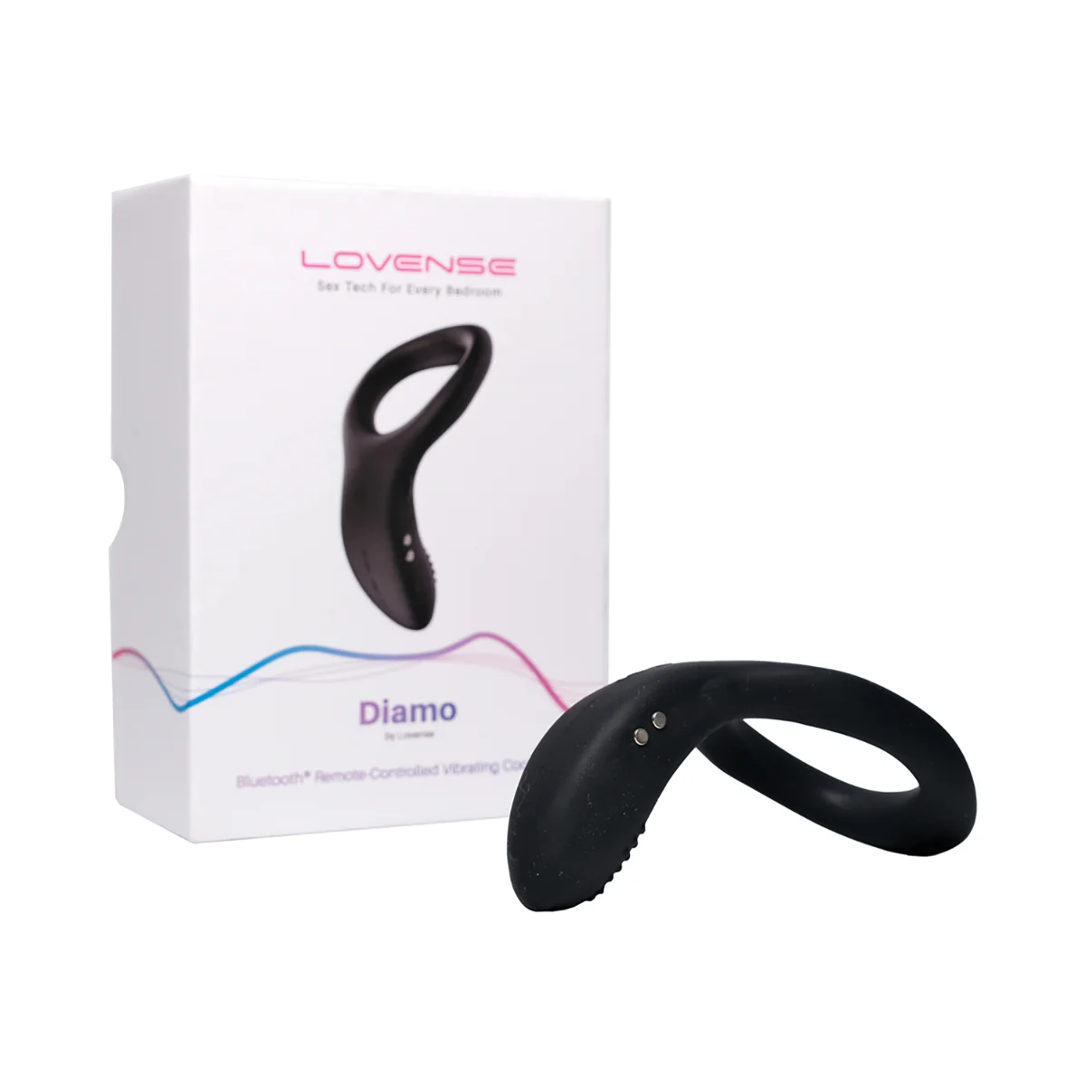 Lovense Diamo Vibrating Cock Ring - Image 3