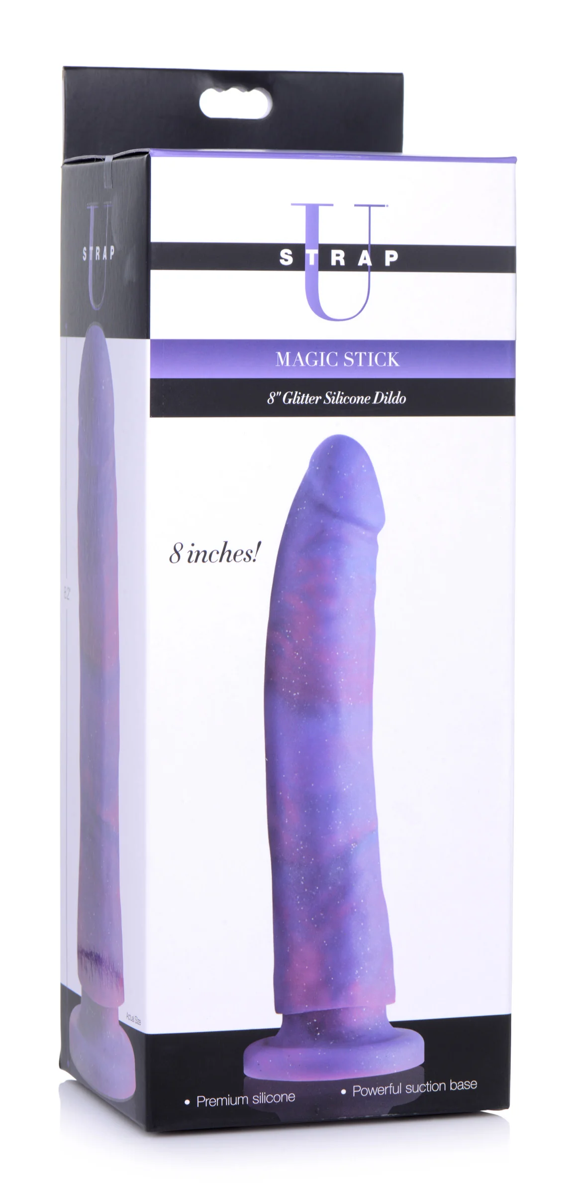 Glitter Dildo Silcone - 8 Inch - Image 14