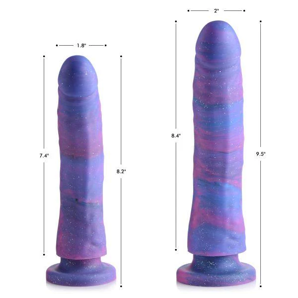 Glitter Dildo Silcone - 8 Inch - Image 7