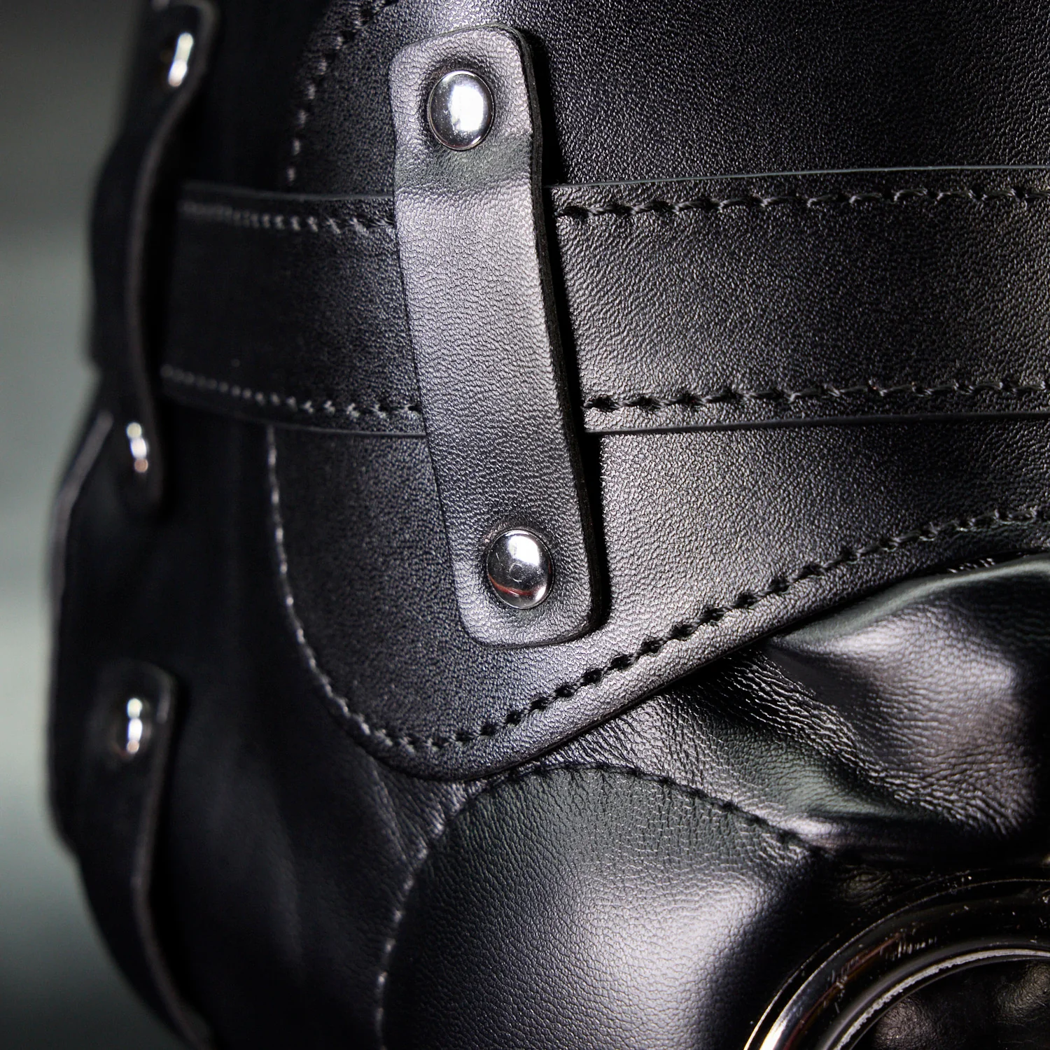 Mindfuck Hood with Penis Gag By Kink - Image 2