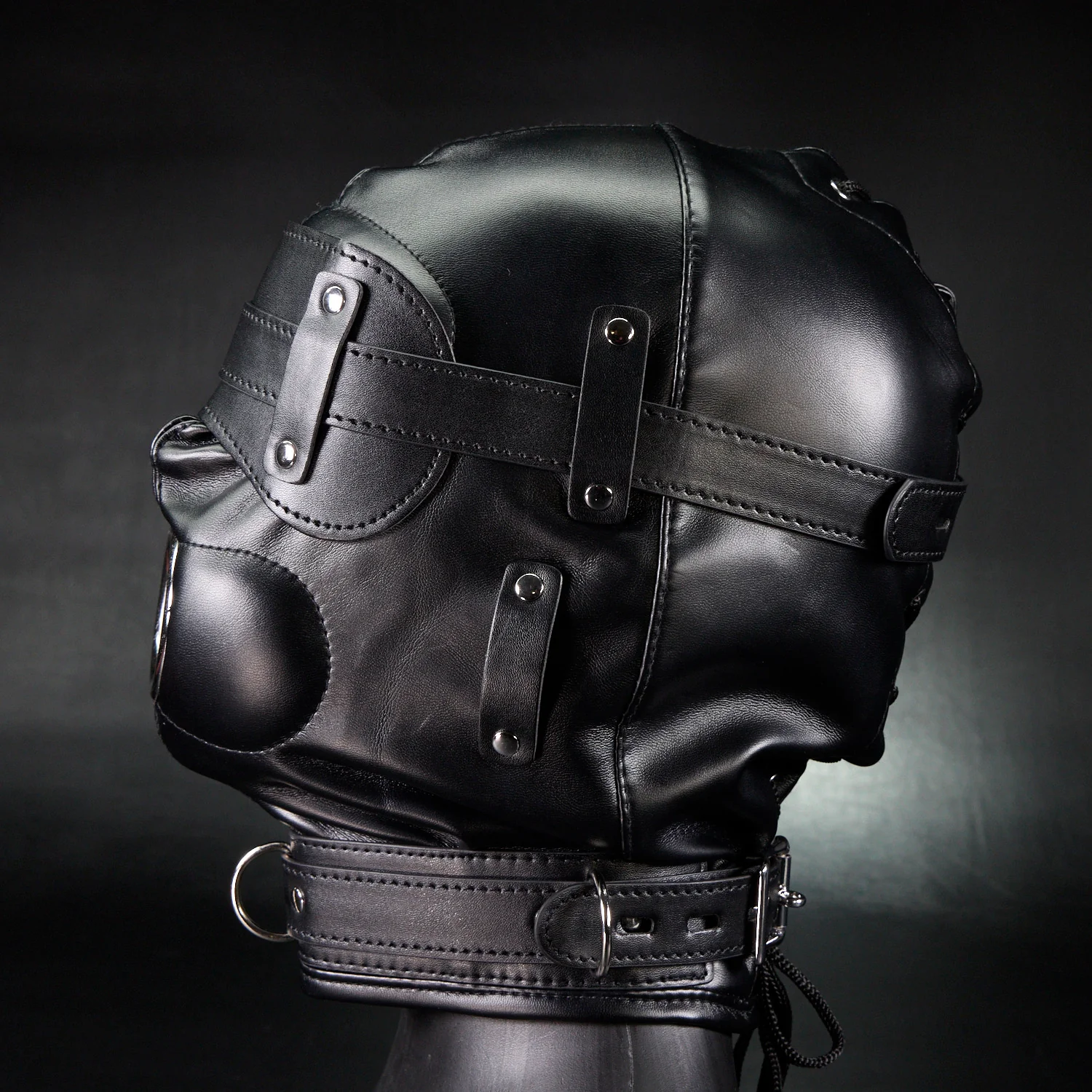 Mindfuck Hood with Penis Gag By Kink - Image 5
