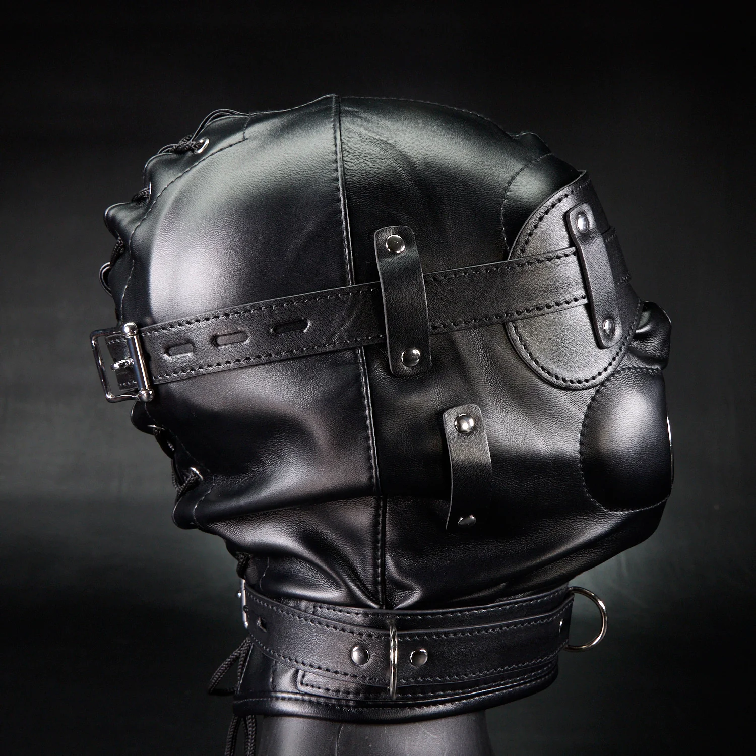 Mindfuck Hood with Penis Gag By Kink - Image 6