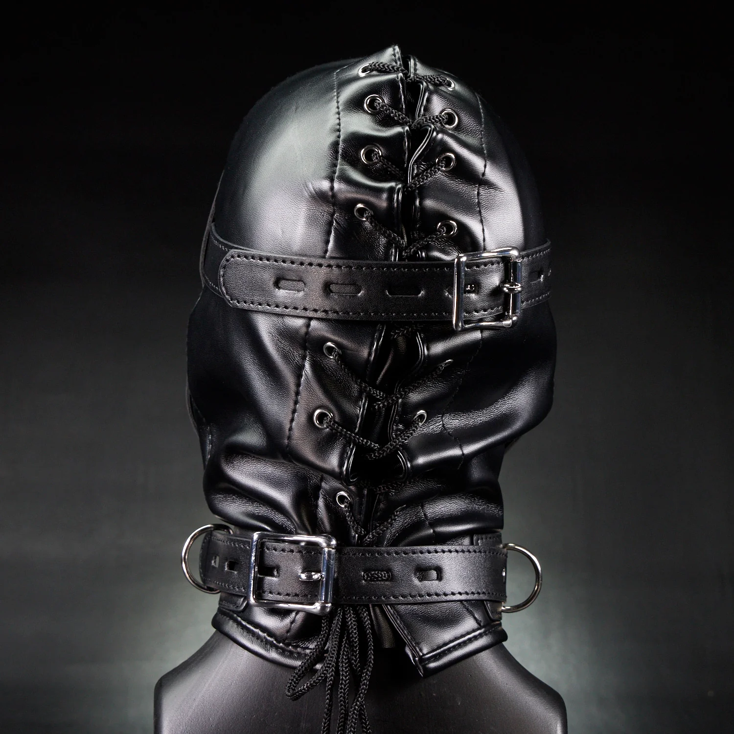 Mindfuck Hood with Penis Gag By Kink - Image 9