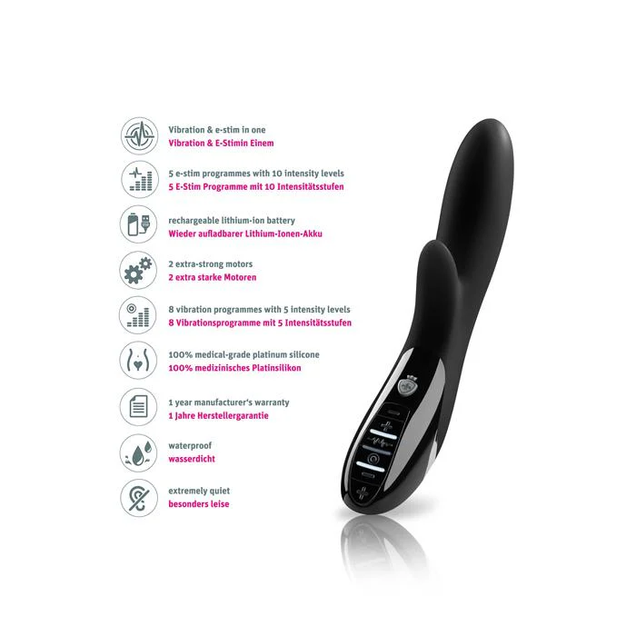 Mystim Daring Danny E-Stim Dual Stimulation Vibe - Image 5